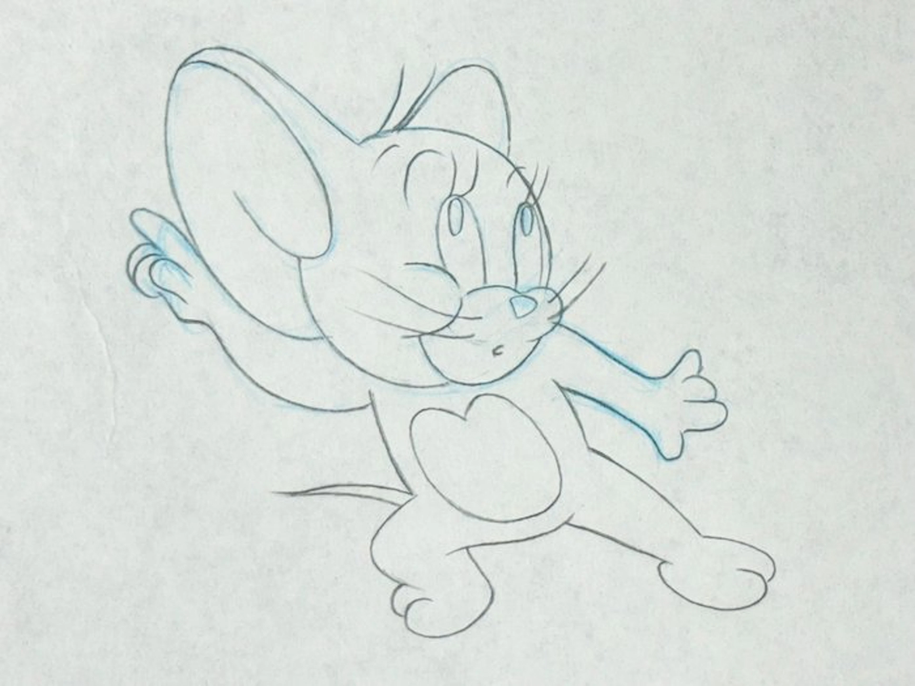 The Tom and Jerry Show (1975) - 1 Original animation drawing of Jerry