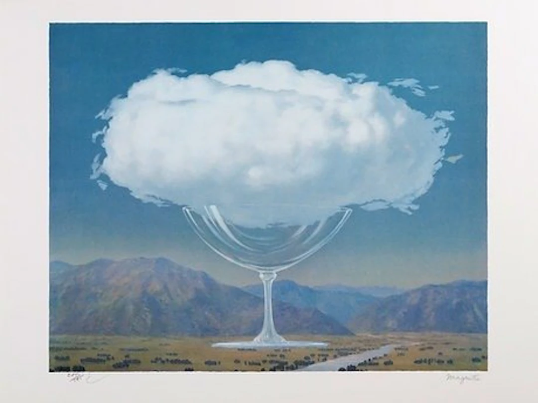 René Magritte (after) - La Corde Sensible