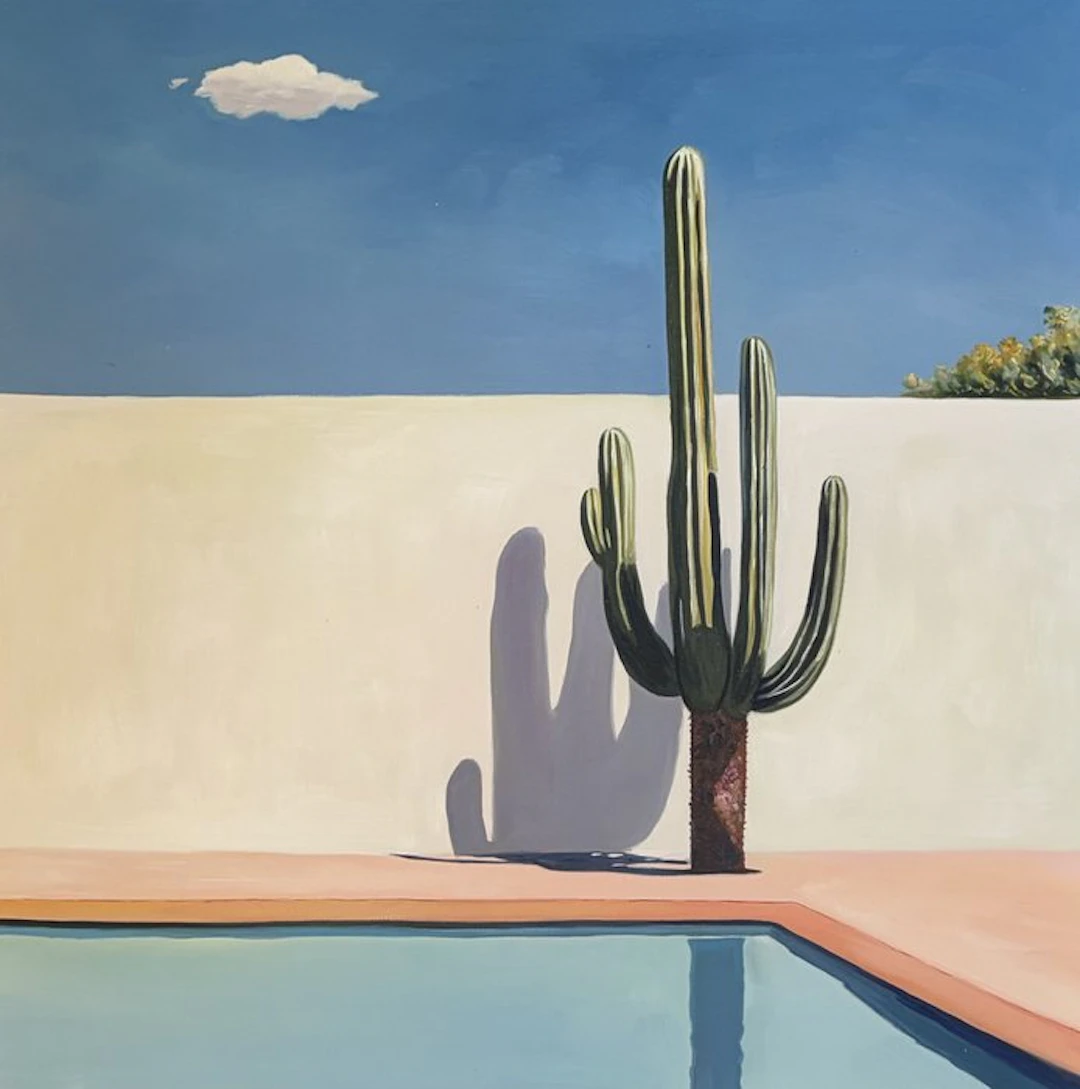 Alexy Berthelot - solitary cactus pool 11K