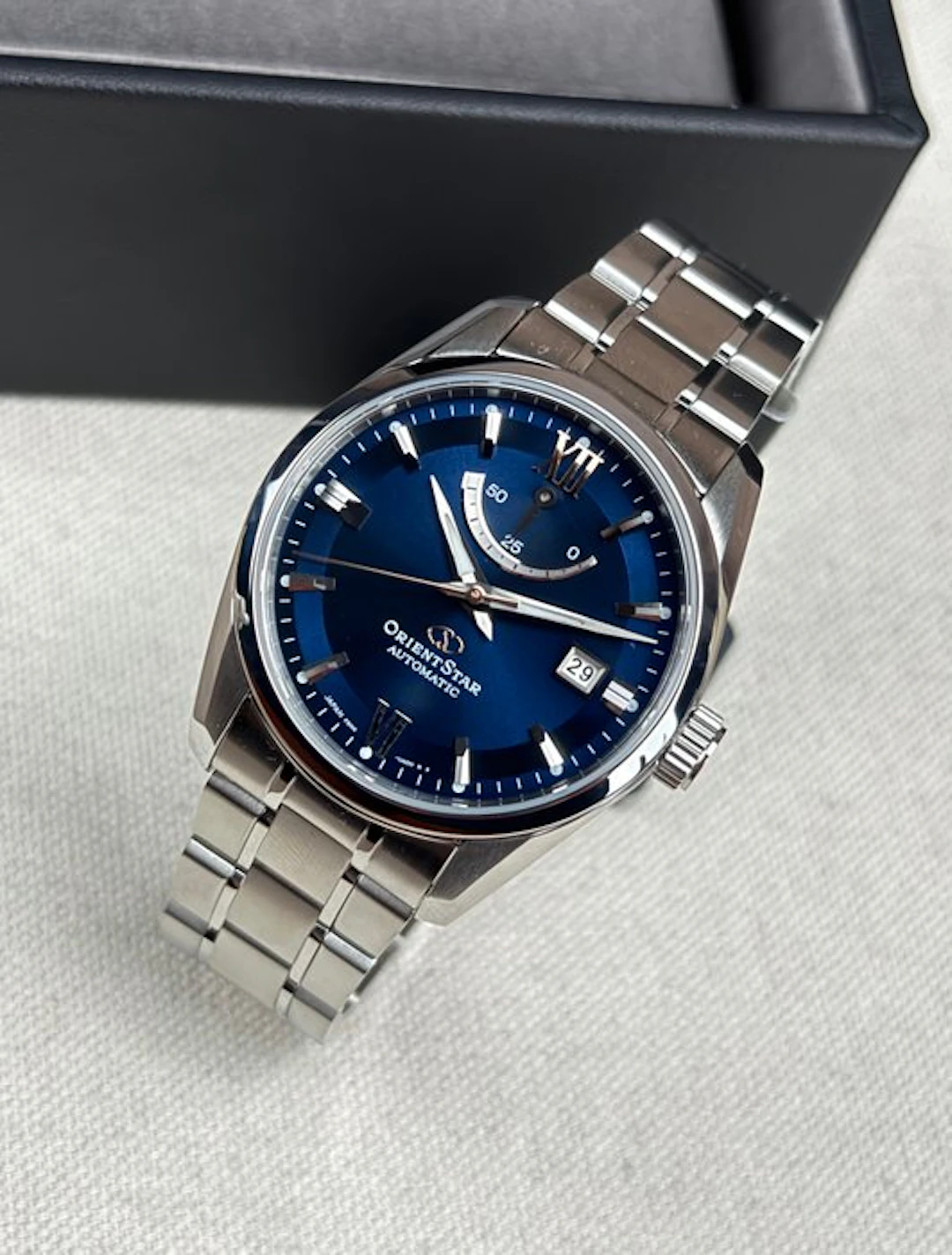 Orient Star - Contemporary Power-reserve Automatic Date - RE-AU0005L00B - Men -