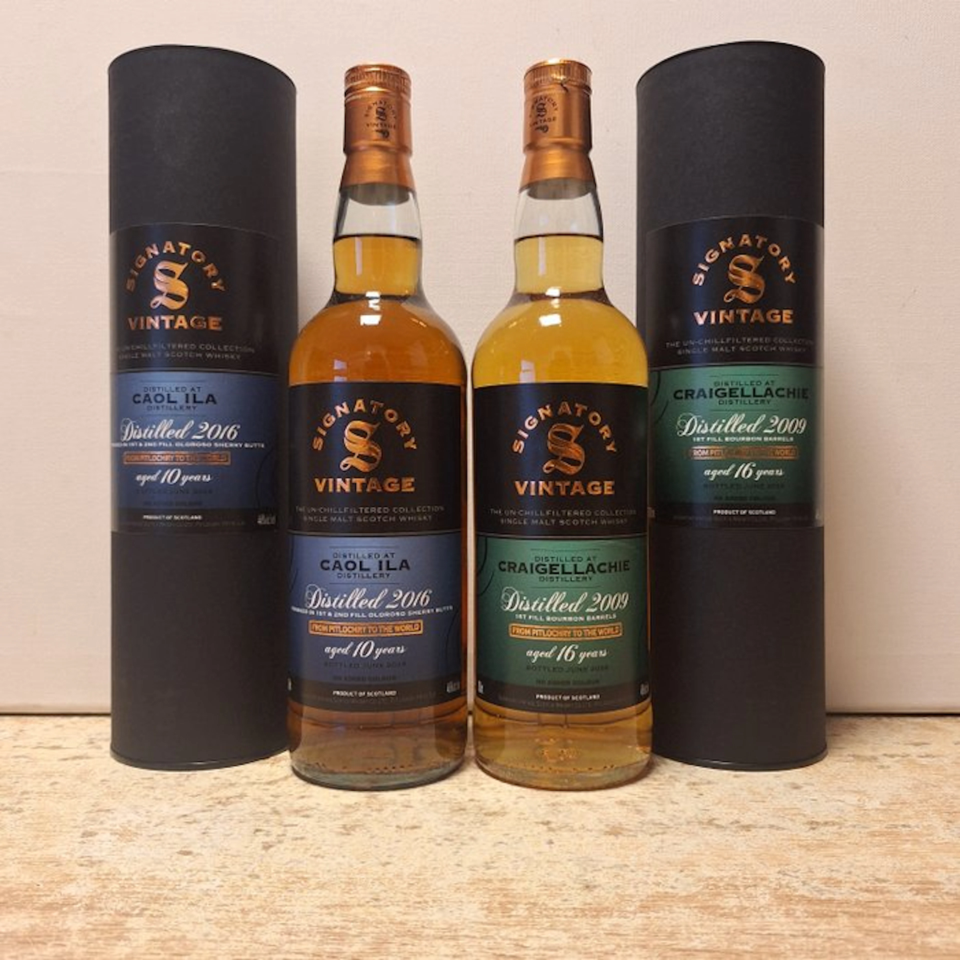 Caol Ila 2016 10yo + Craigellachie 2009 16yo - The...