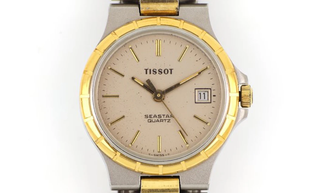 Tissot - Seastar Quartz Date Two-Tone - No reserve price...