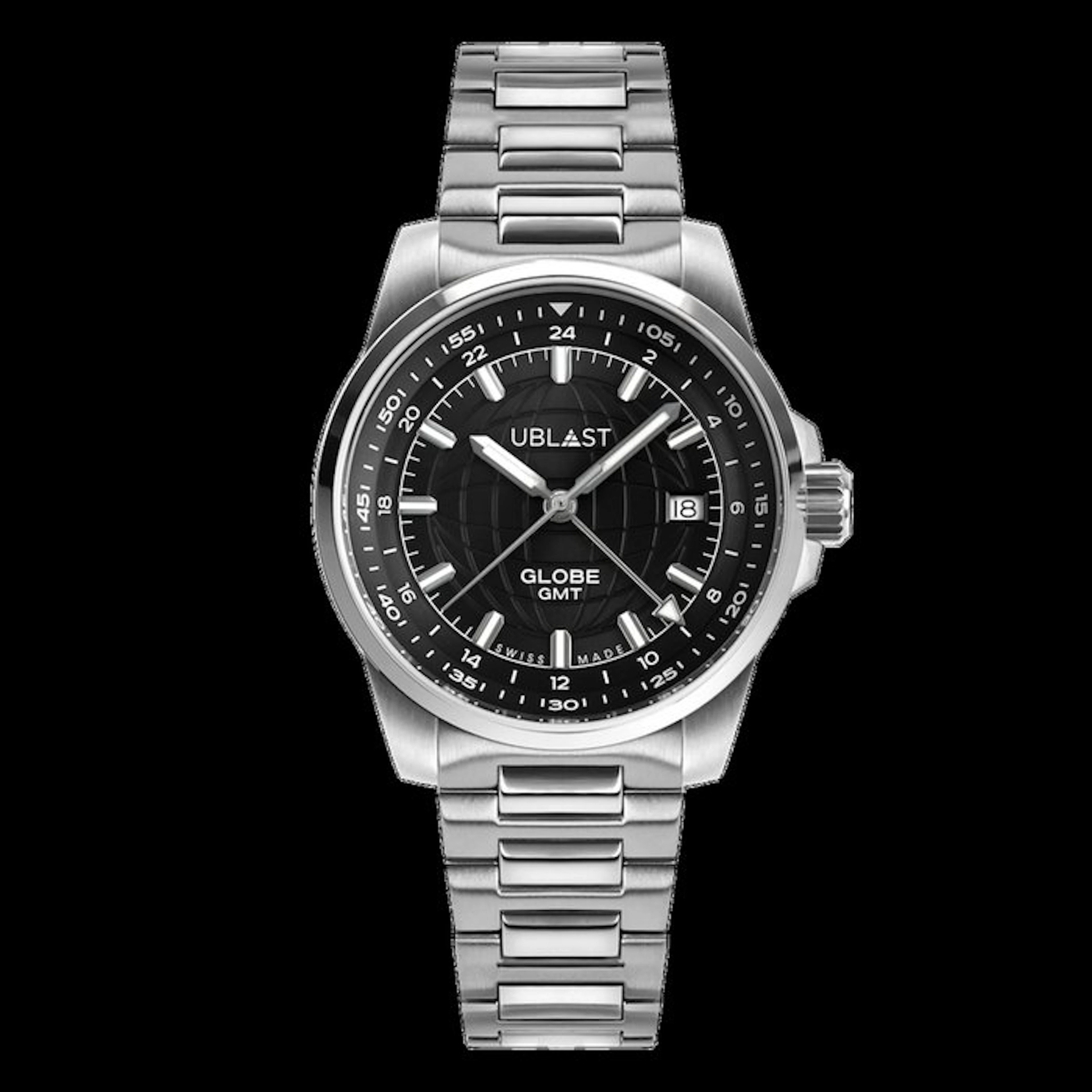 Ublast - Globe GMT - Swiss Made - REF.UBGLO40BK - Ltd Edition - Men - 2026
