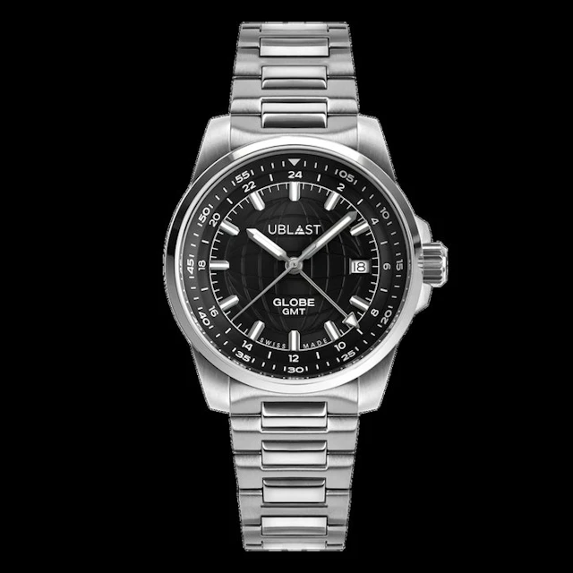 Ublast - Globe GMT - Swiss Made - REF.UBGLO40BK - Ltd Edition - Men - 2026