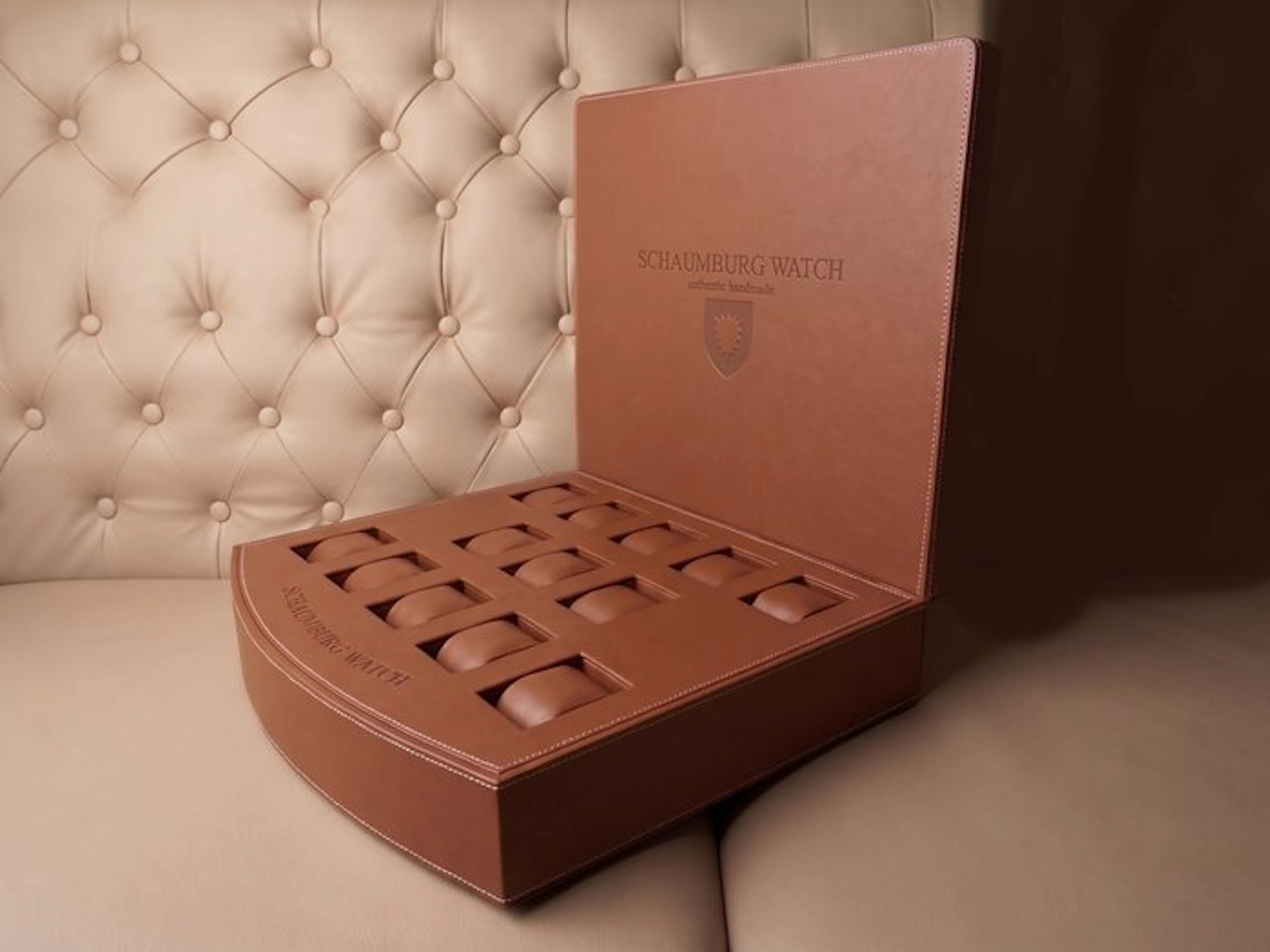 SCHAUMBURG WATCH - Casket - Synthetic leather