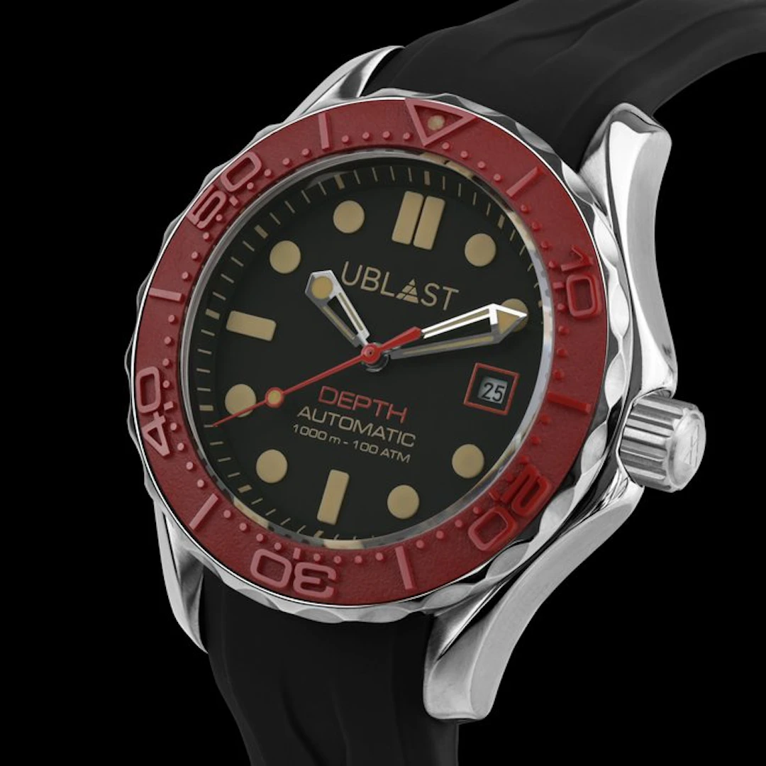 Ublast - Depth - Professional Diver 100 ATM - Helium...