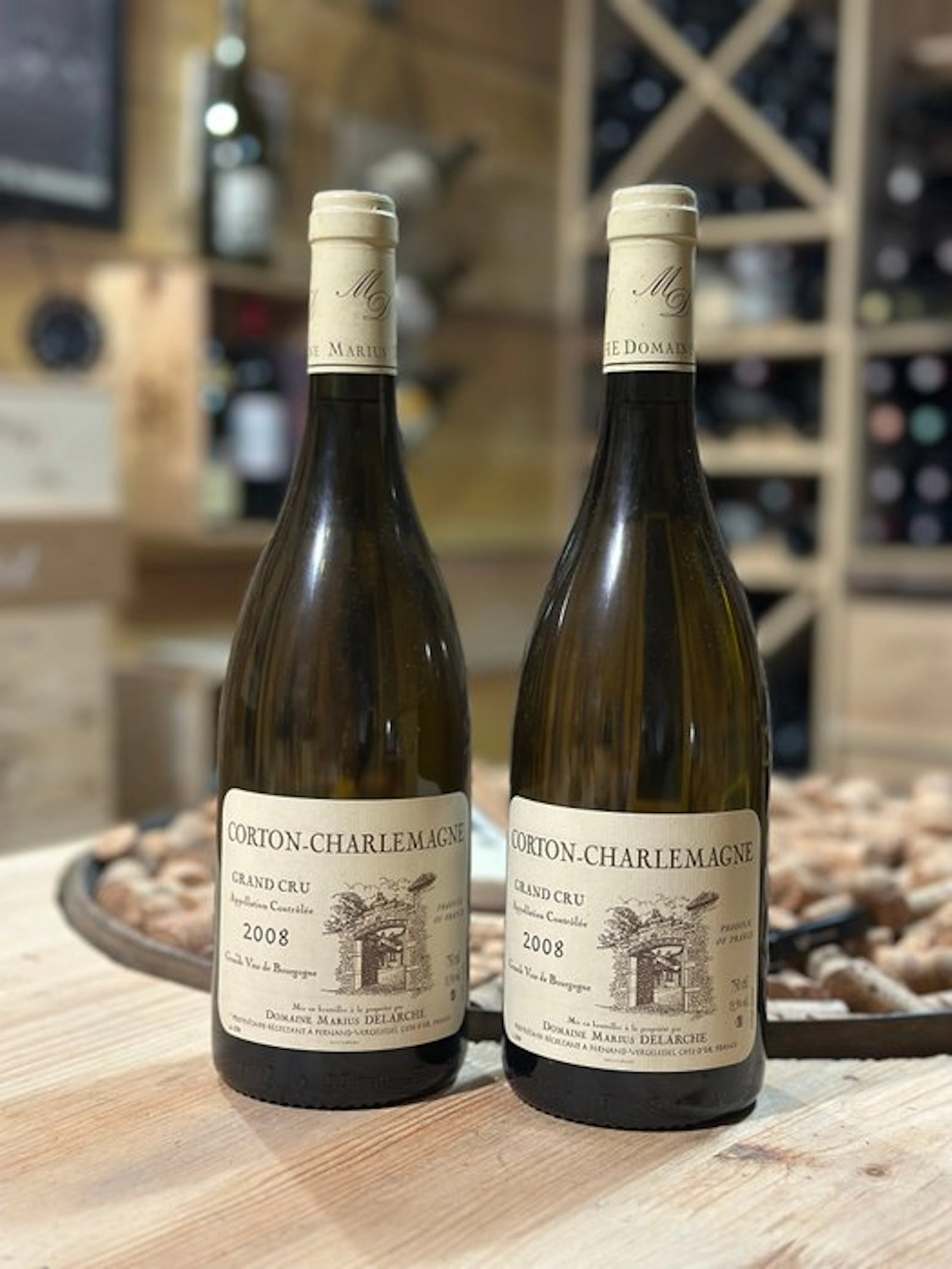 2008 Domaine Marius Delarche - Corton Charlemagne Grand Cru - 2 Bottles (0.75L)