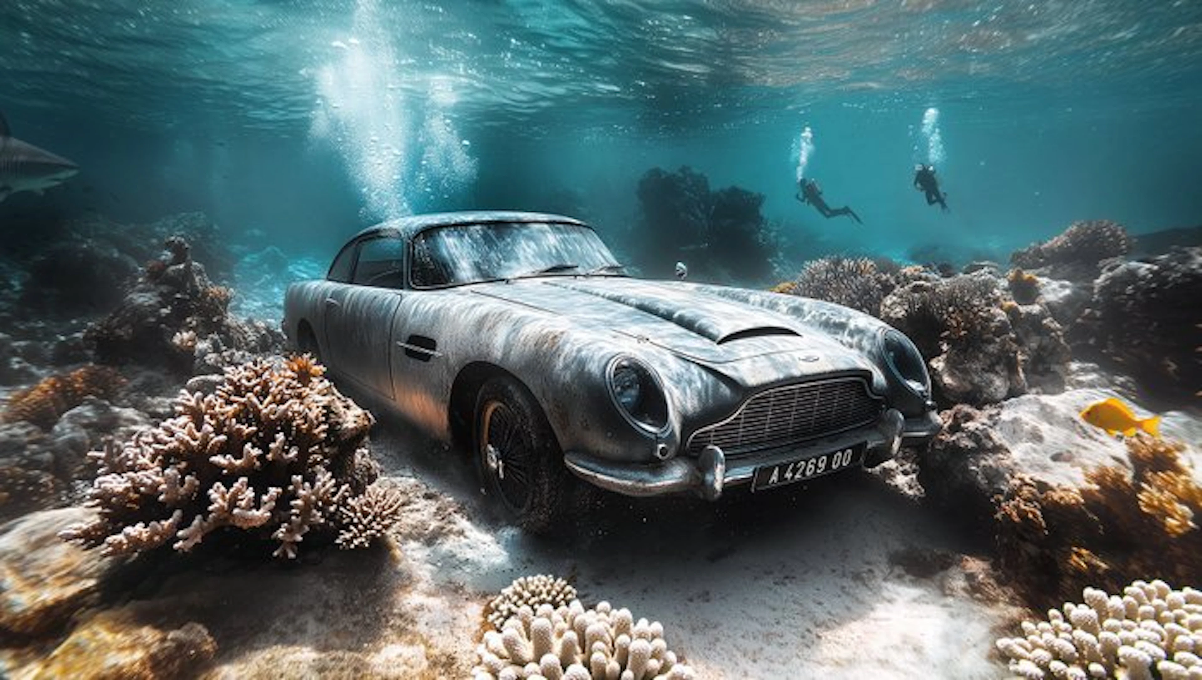Artxlife - 007 Underwater White Coral Aston Martin DB5 [No Time To Die]