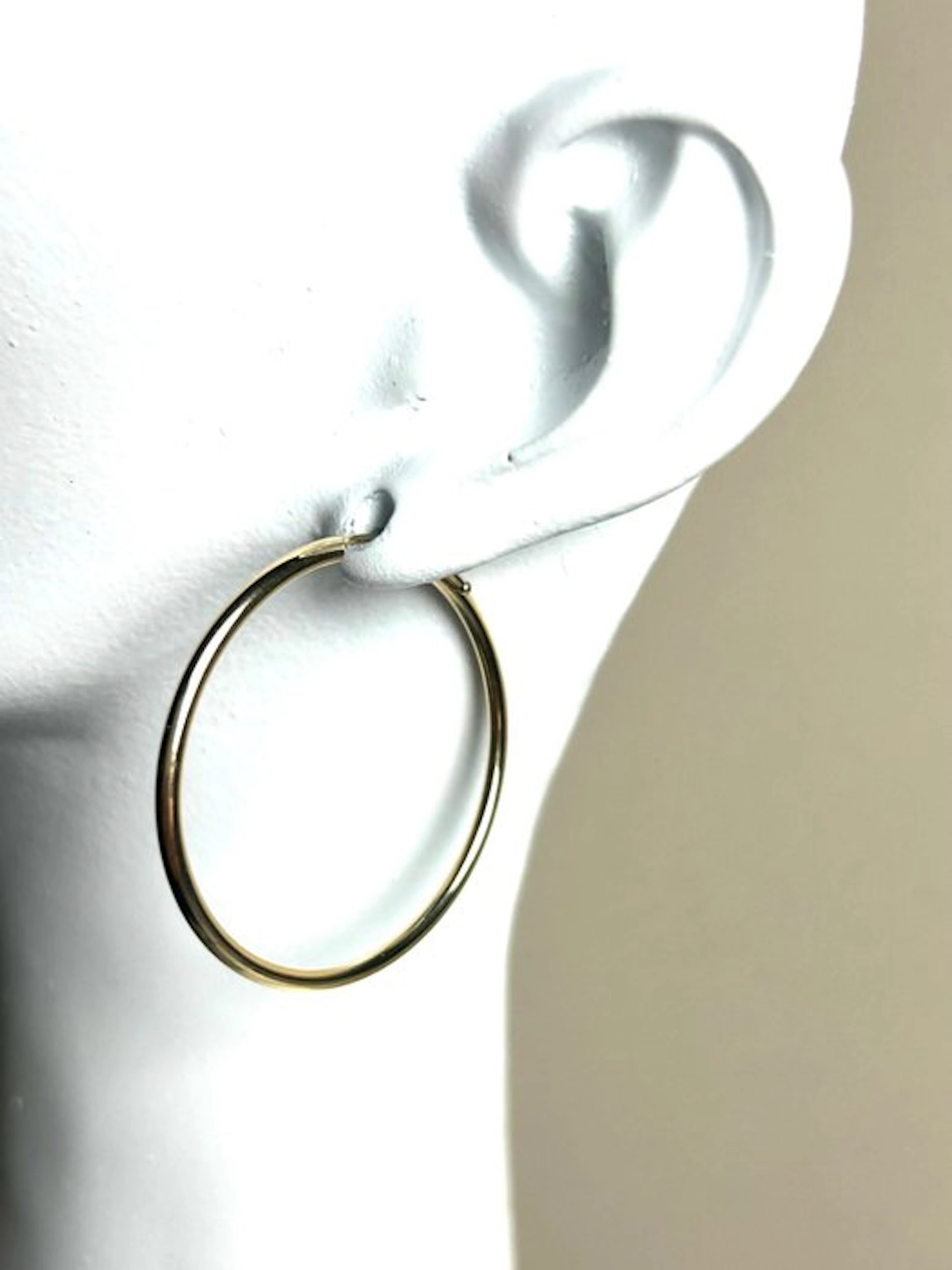 Hoop earrings - 18 kt. Yellow gold