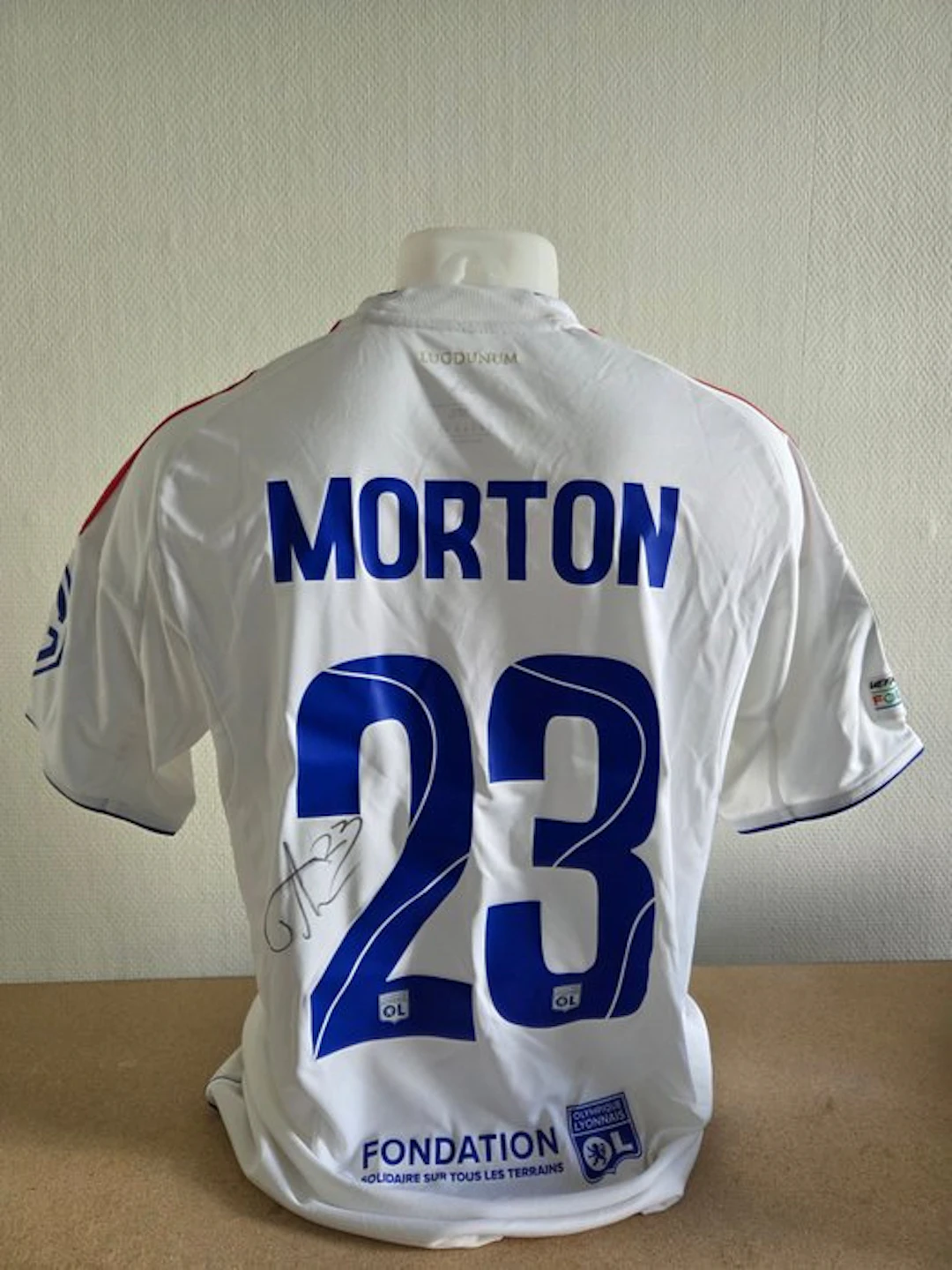Olympique Lyonnais - UEFA E League - Tyler Morton - 2025 - Football jersey