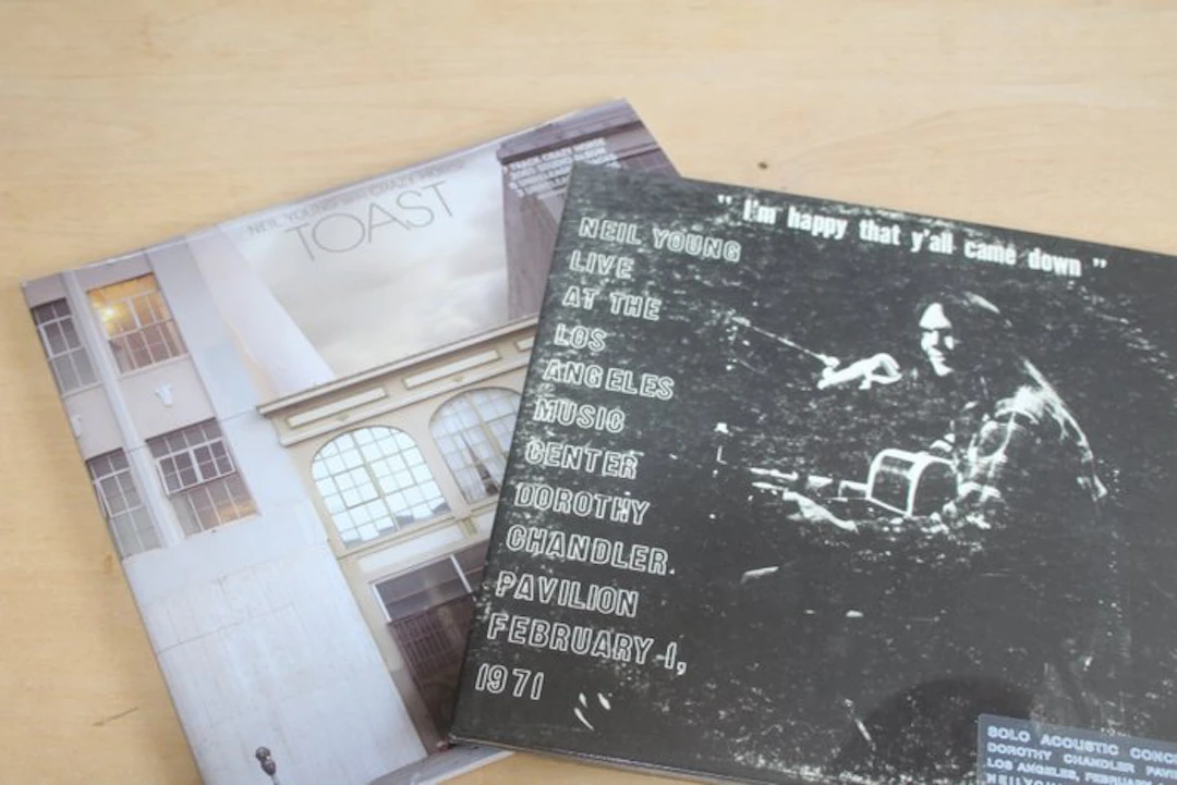 Neil Young - Toast 2LP + Dorothy Chandler Pavilion 1971...