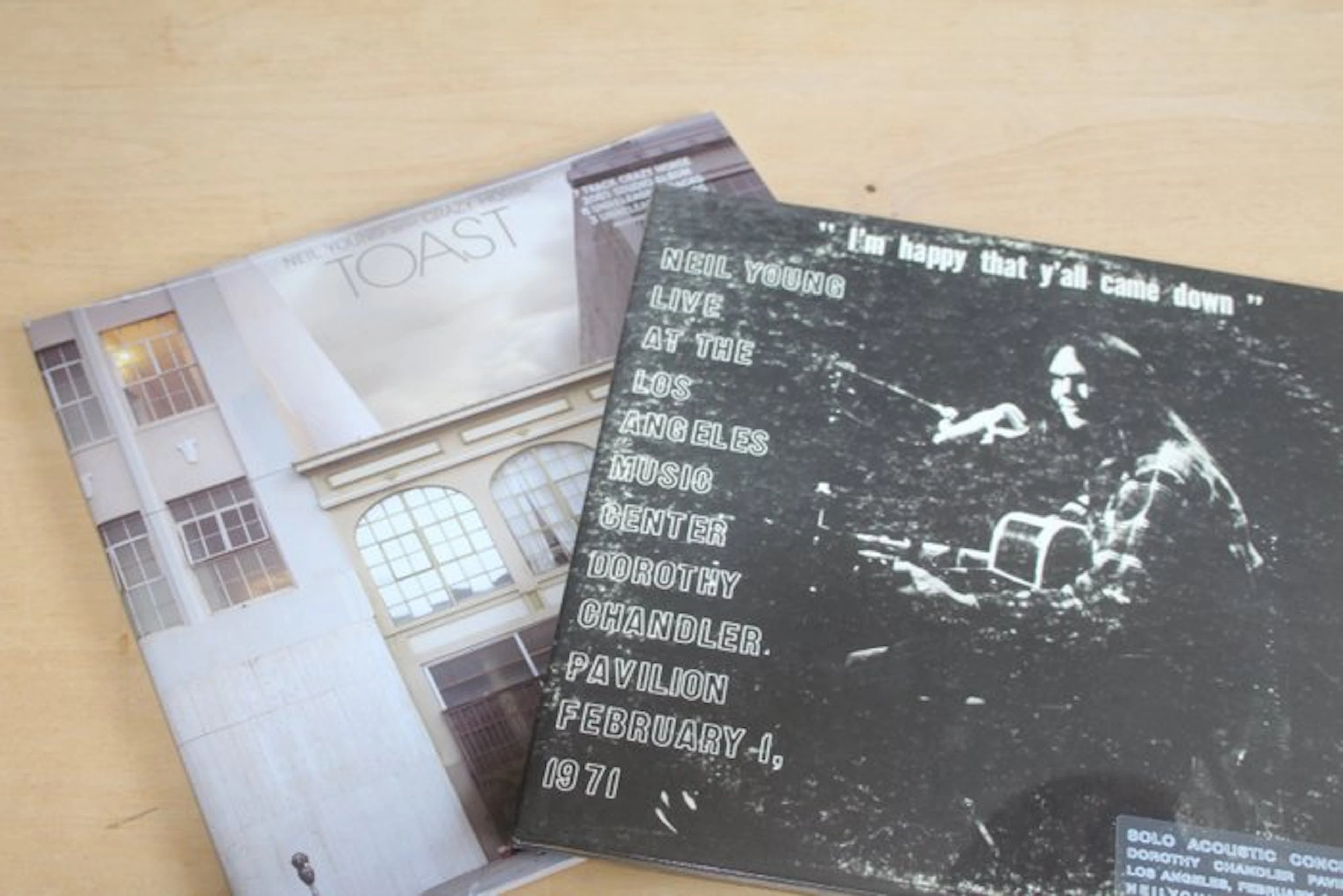 Neil Young - Toast 2LP + Dorothy Chandler Pavilion 1971...