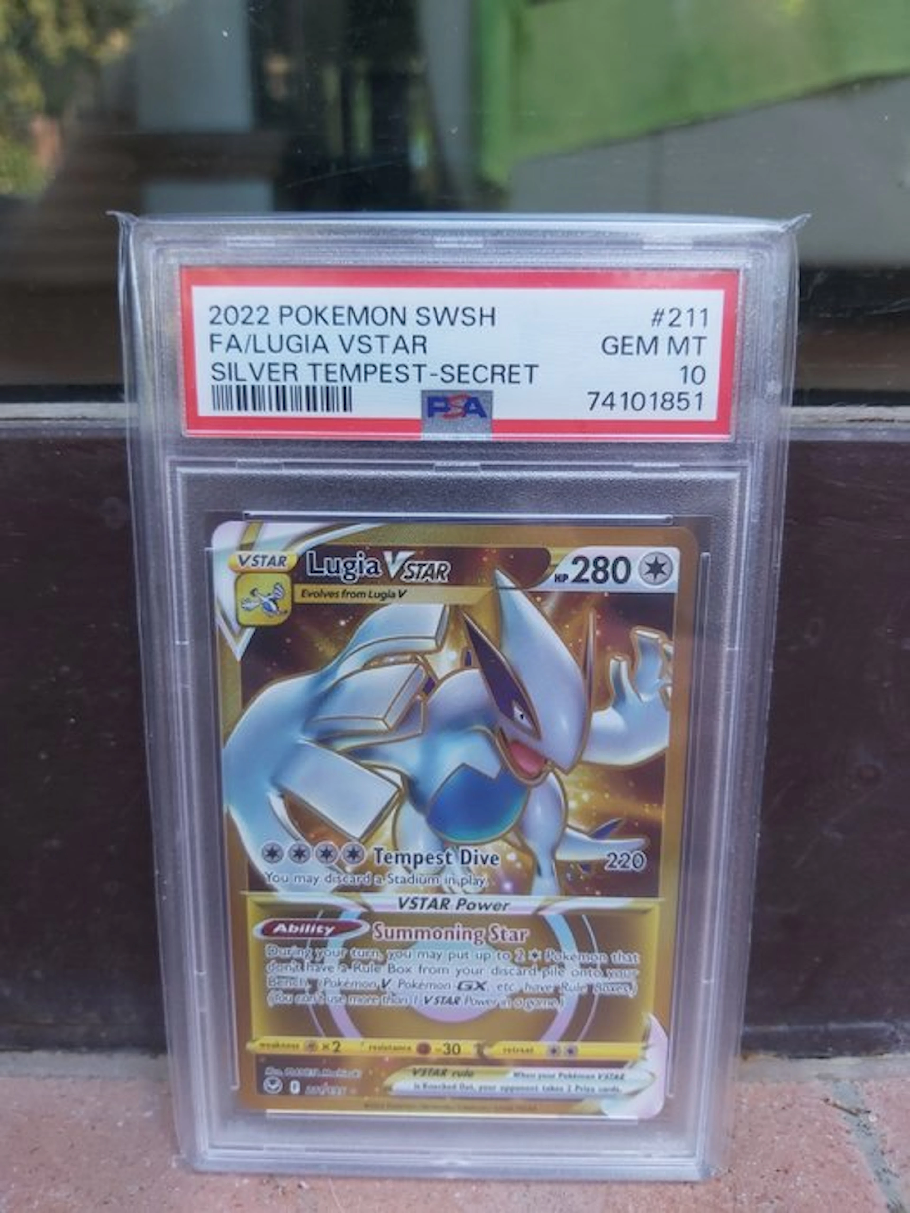 Pokémon - 1 Graded card - Lugia #211 Foil