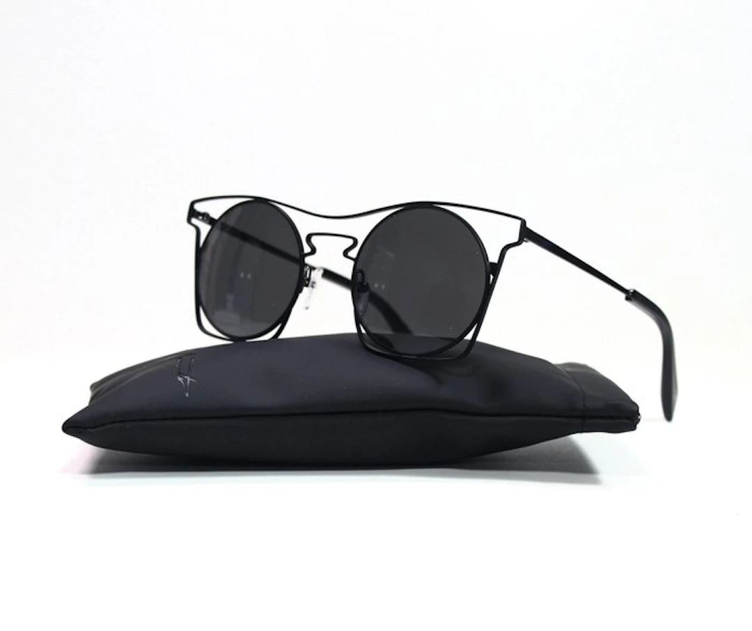 Yohji Yamamoto - Sonnenbrille YY7005 002 - schwarz, grau - Cat*3 - Solglasögon