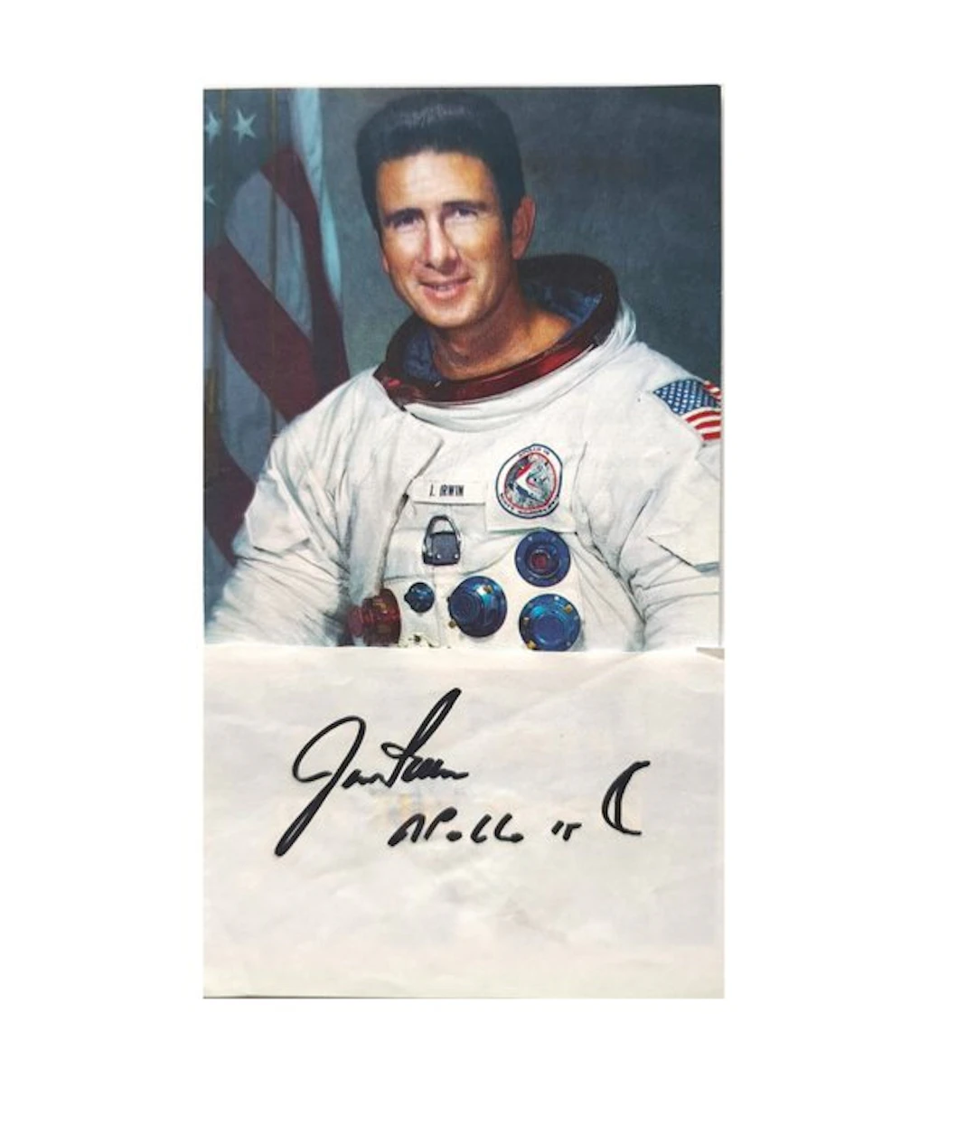 James B. Irwin - Apollo 15 Astronaut (8th person to walk...