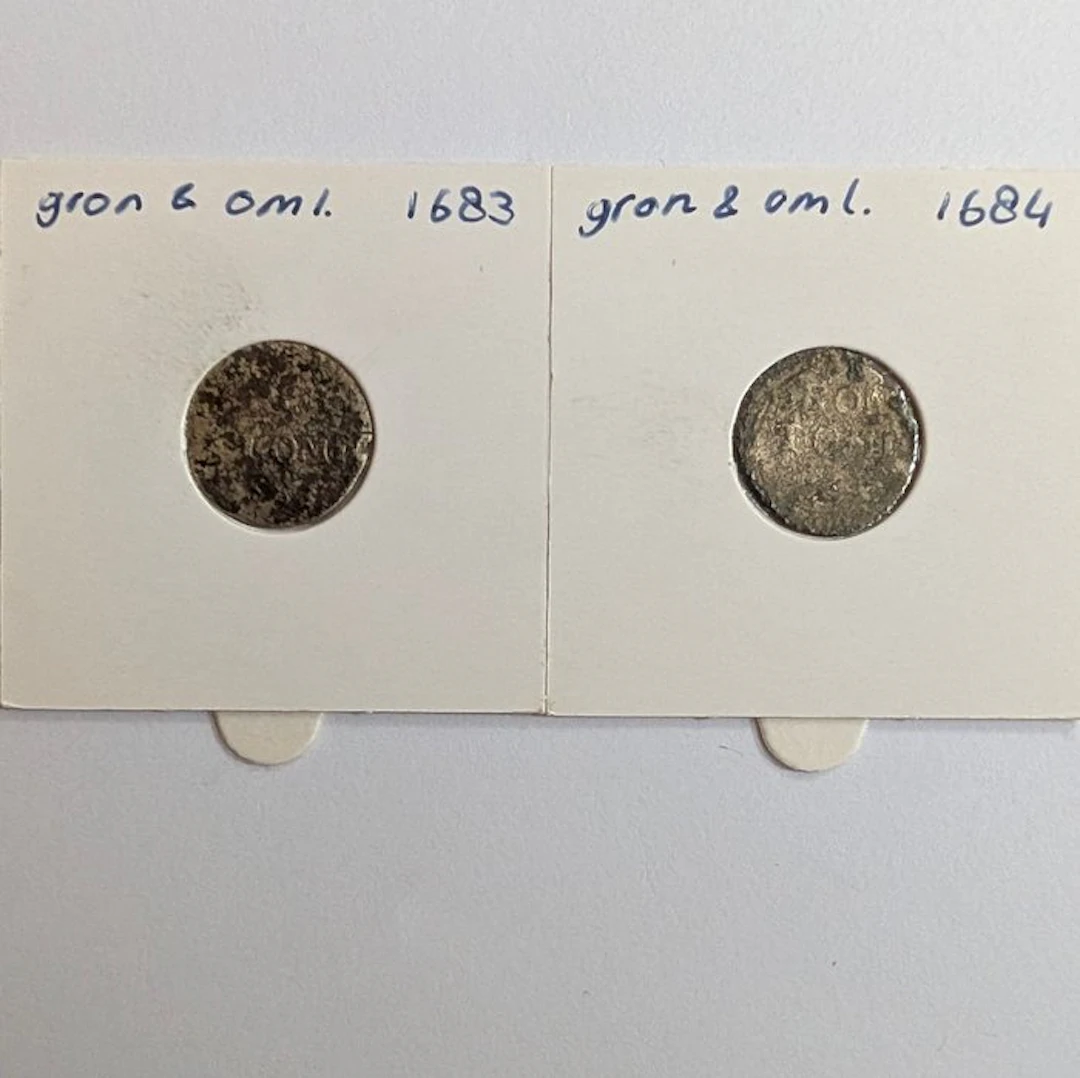 Netherlands, Groninger Ommelanden 1 Stuiver 1683+1684 (No reserve price)