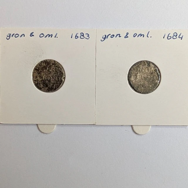 Netherlands, Groninger Ommelanden 1 Stuiver 1683+1684 (No reserve price)