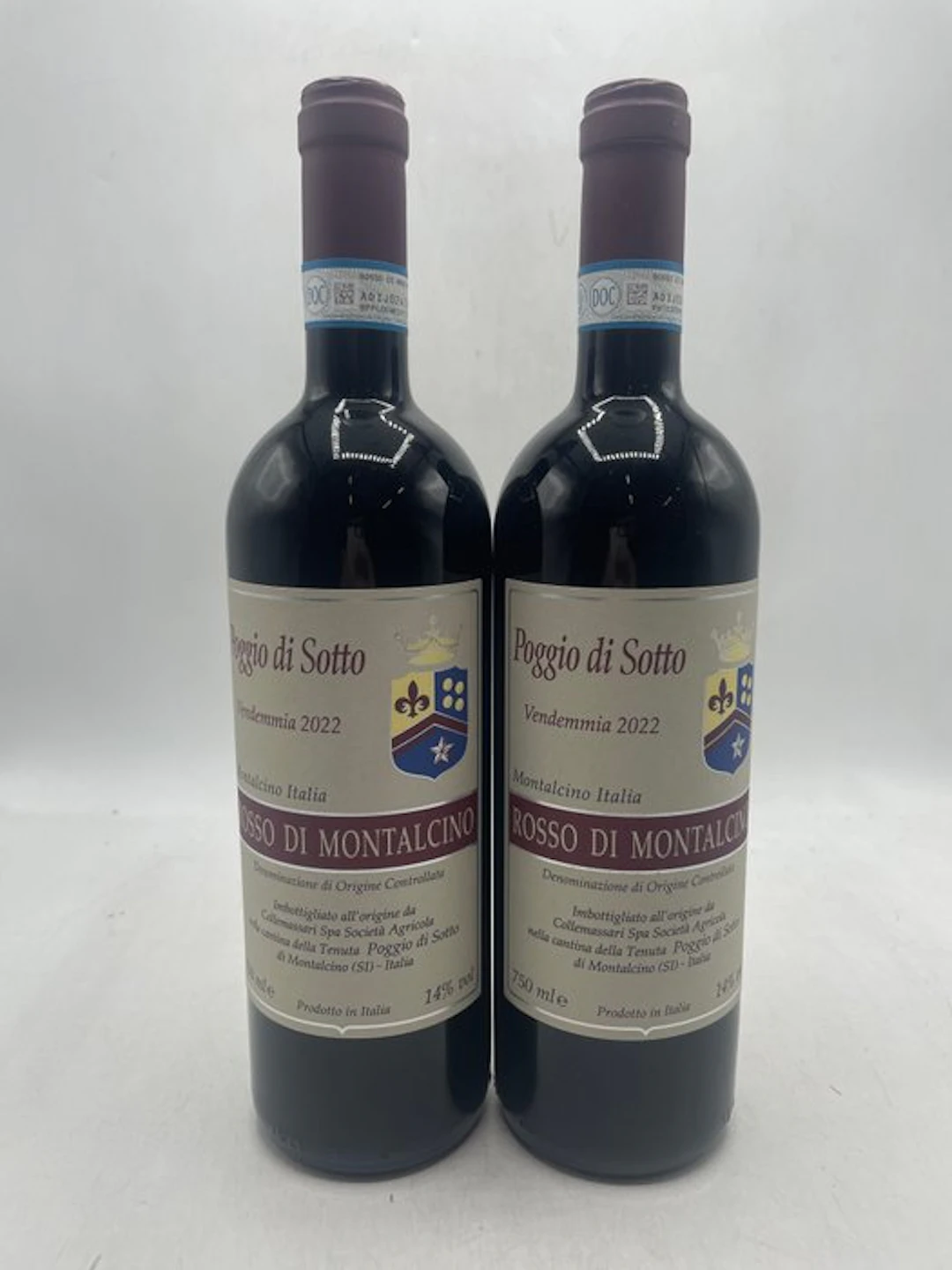 2022 Poggio di Sotto, Rosso di Montalcino - Montalcino DOC - 2 Bottles (0.75L)