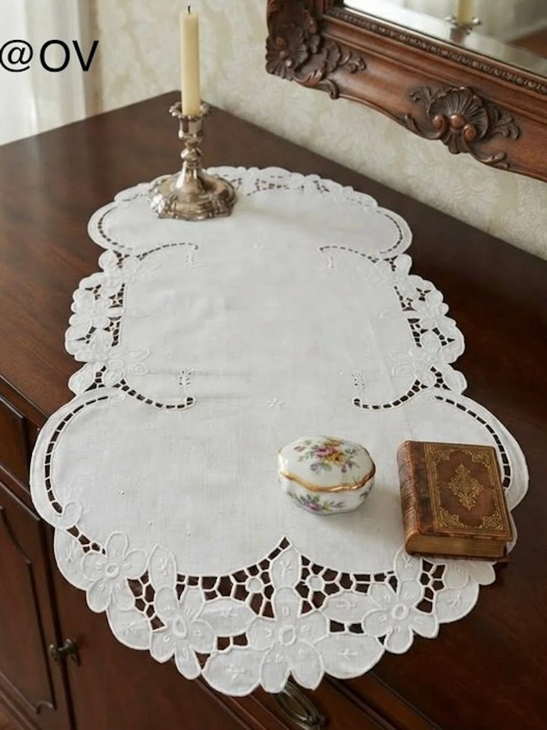 Embroidery - 105 cm - 55 cm - VINTAGE CRAFTSMANSHIP