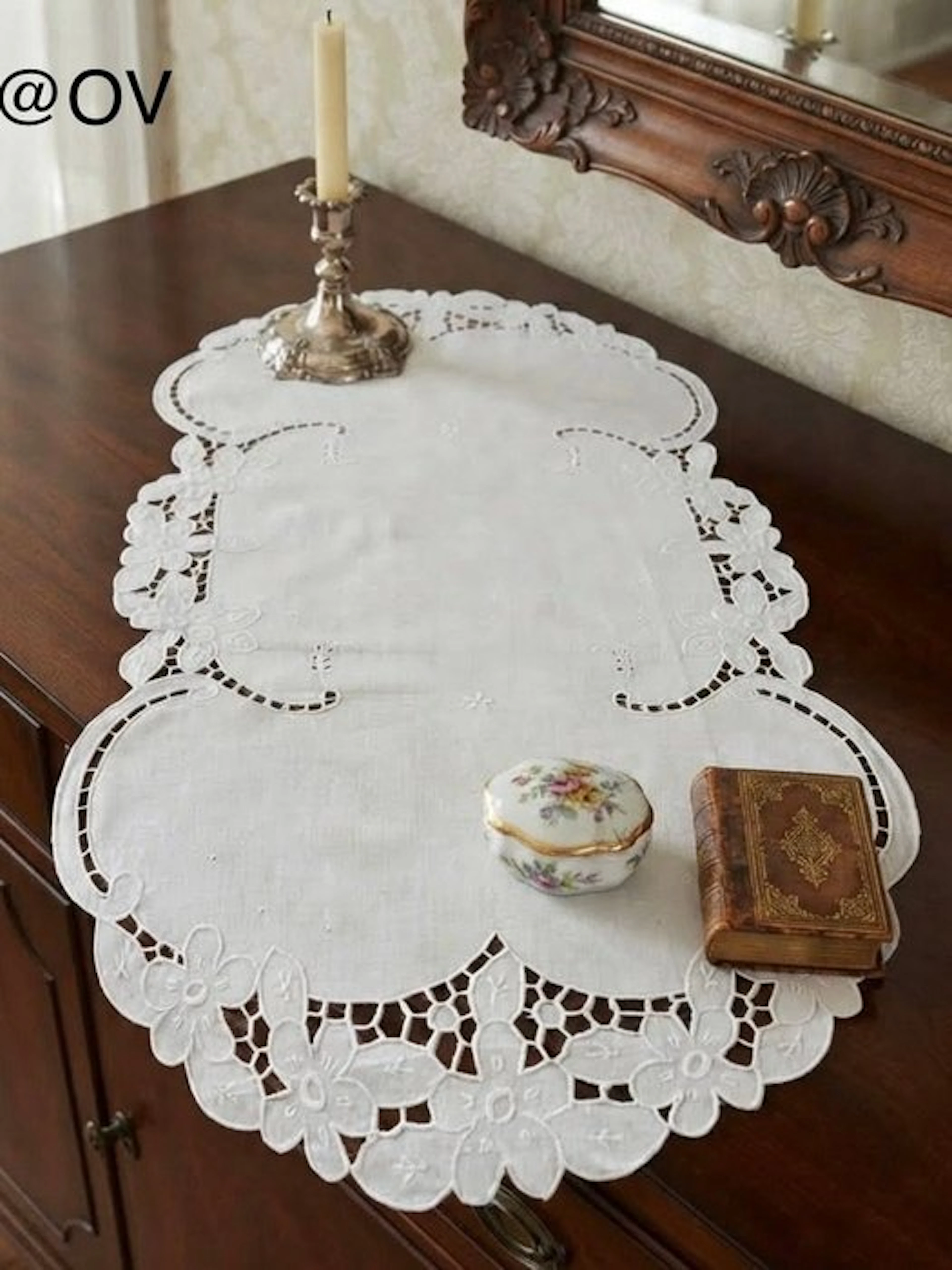 Embroidery - 105 cm - 55 cm - VINTAGE CRAFTSMANSHIP