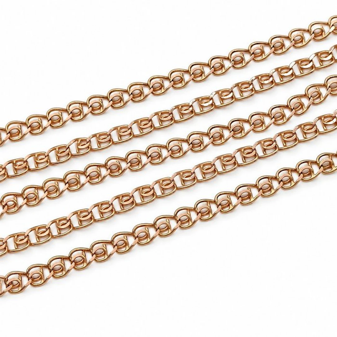 Necklace - 14 kt. Yellow gold - Made in Italy - Handmade
