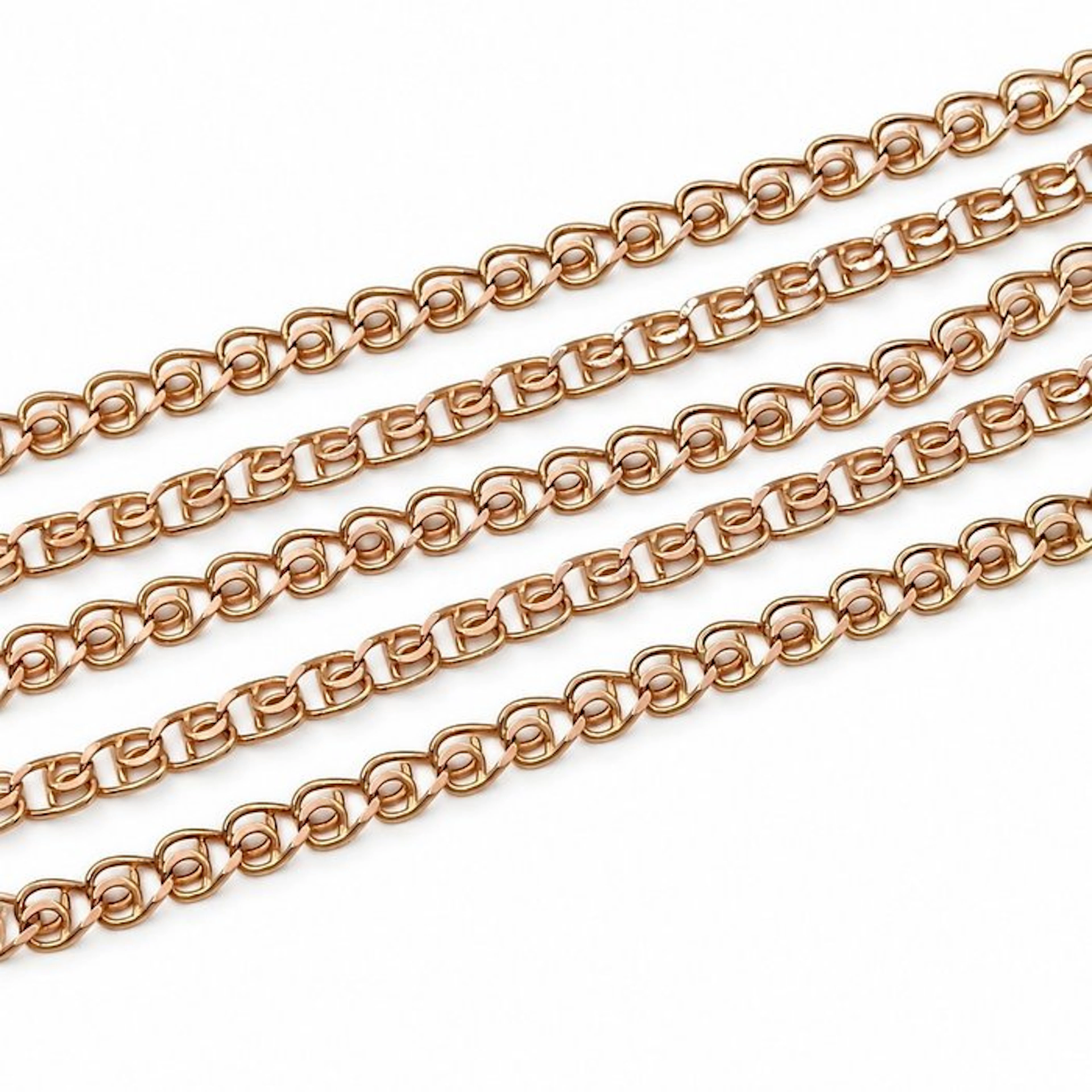 Necklace - 14 kt. Yellow gold - Made in Italy - Handmade