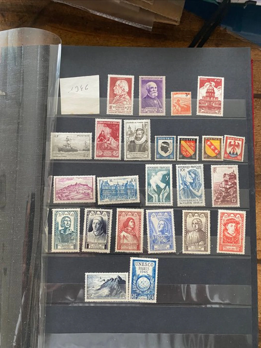 France 1946/1956 - Mint French stamps** 11 full years...