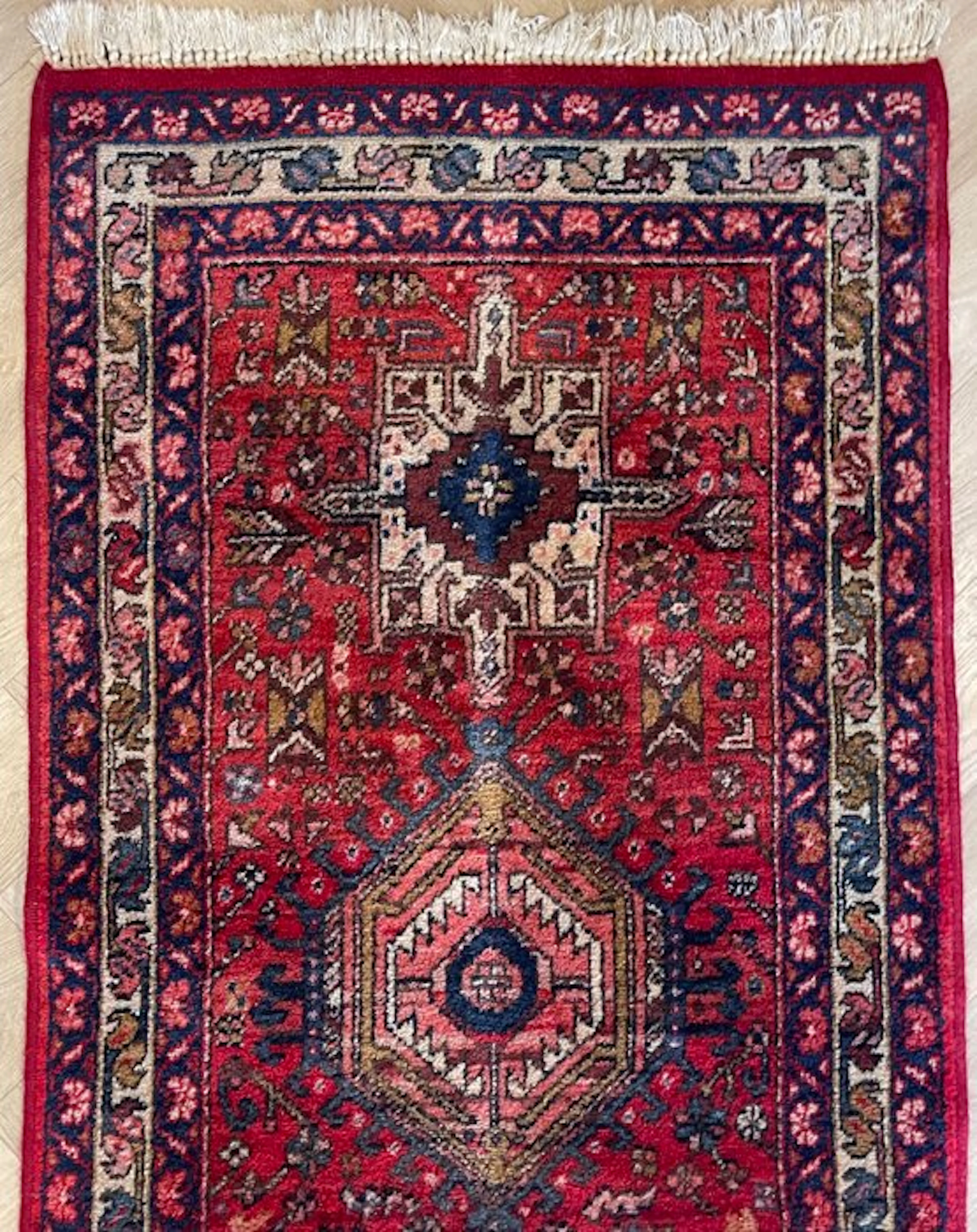 Kazak Loper - Cleaned - Carpet - 294 cm - 74 cm