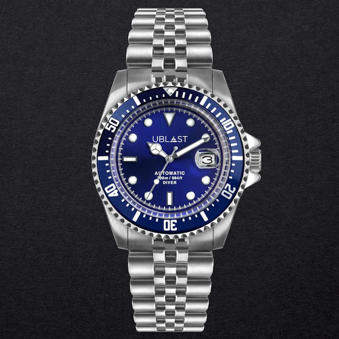 Ublast - Diver 30 ATM - UB3D4411BU - Jubilee Straps - Men - 2026
