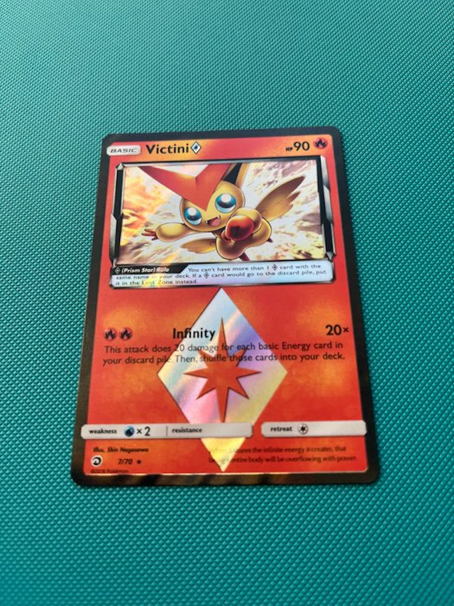Pokémon - 1 Card - Victini Prism Star - Sun & Moon
