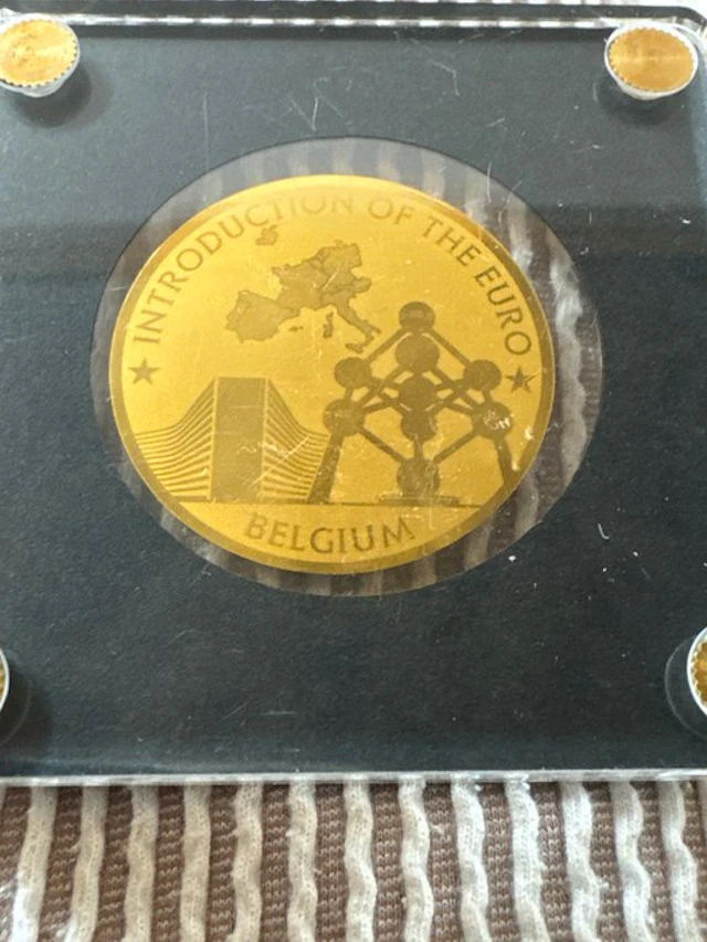 Congo. 100 Francs 2022 Belgien Atomium , 1/200 Oz (.999) (No reserve price)