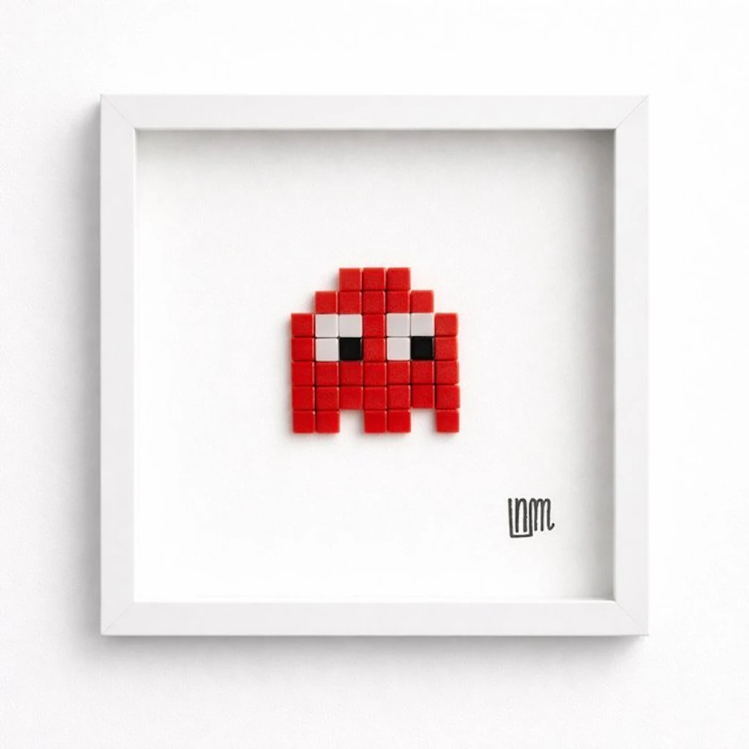 nLm - Pac-Man Red (Ghost) - Mosaic