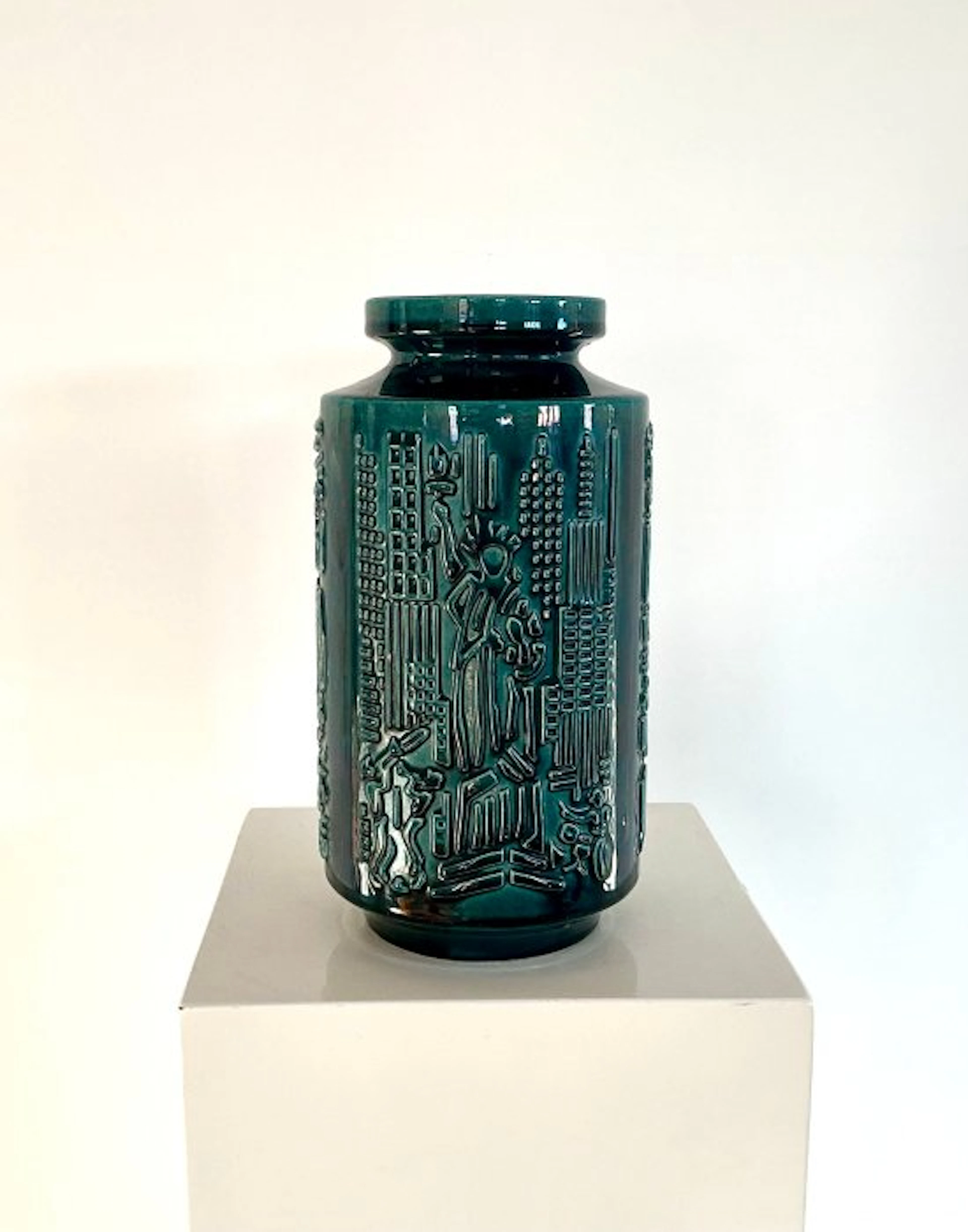 Ilkra Ceramics - K. Schwebsch - Vase - 1033/25 - Ceramic - Panorama Series