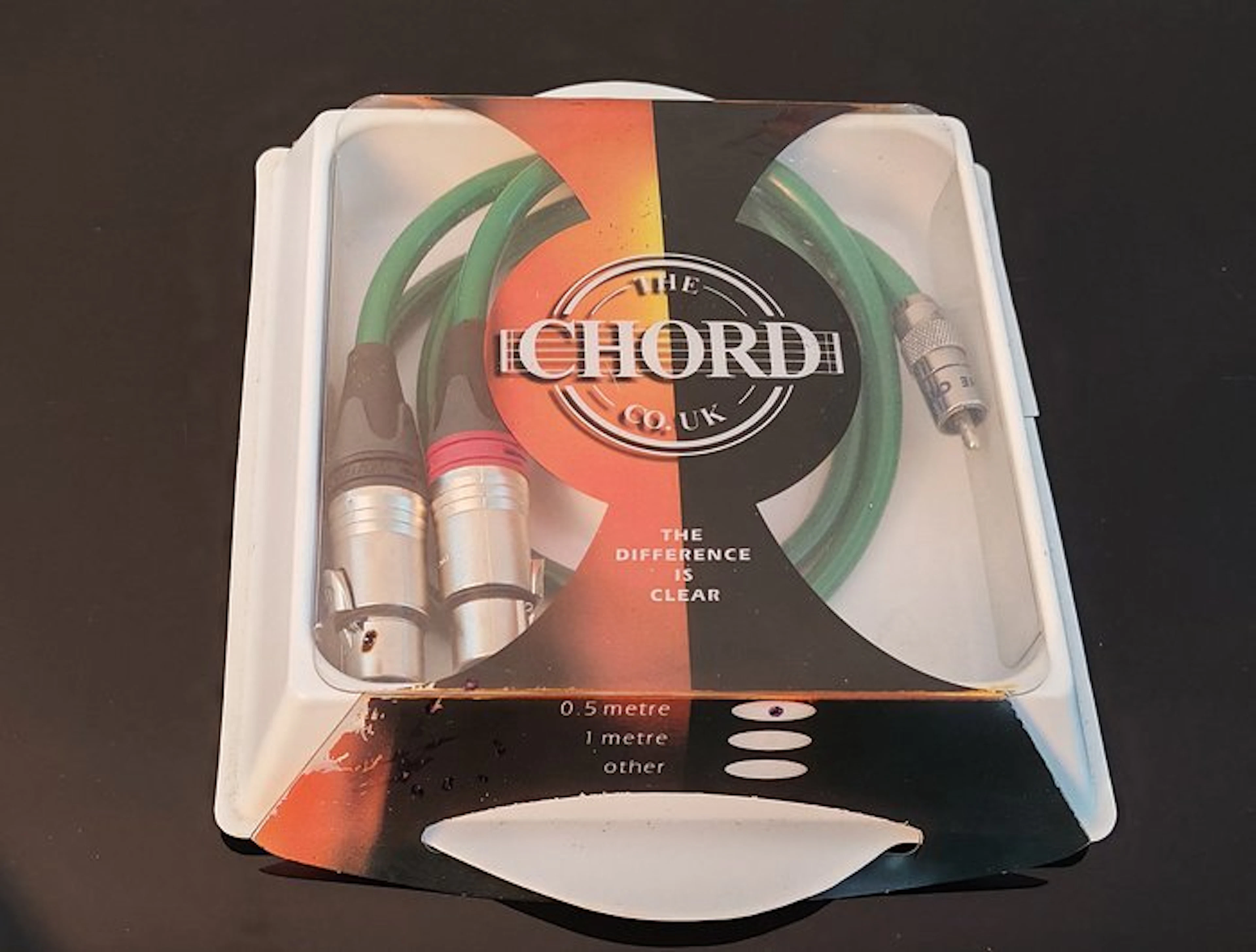 The Chord Company - Cobra 3 Balanced XLR (female) to RCA Cables Audio component