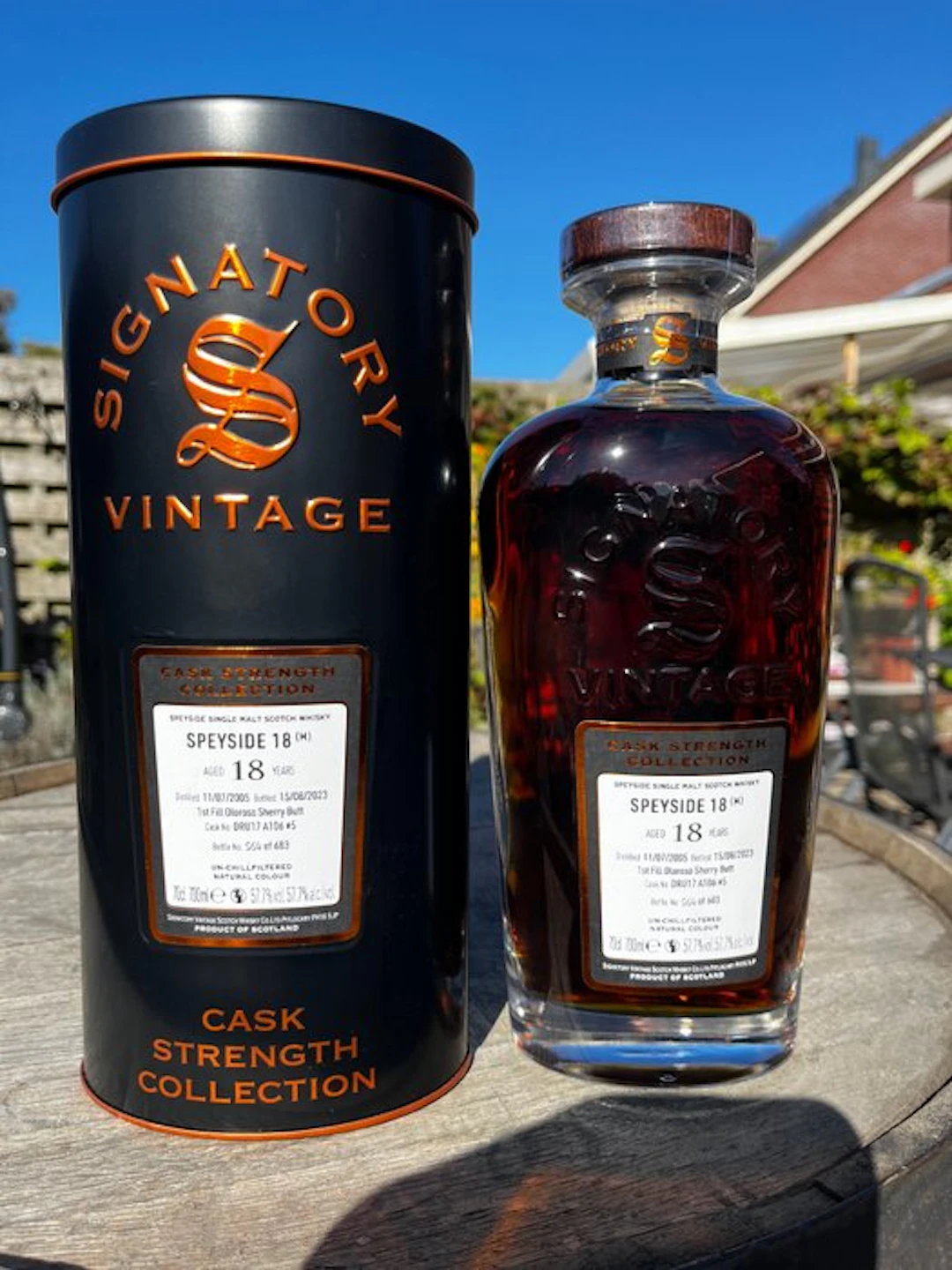 Speyside 18 (M) 2005 18 years old Cask Strength...