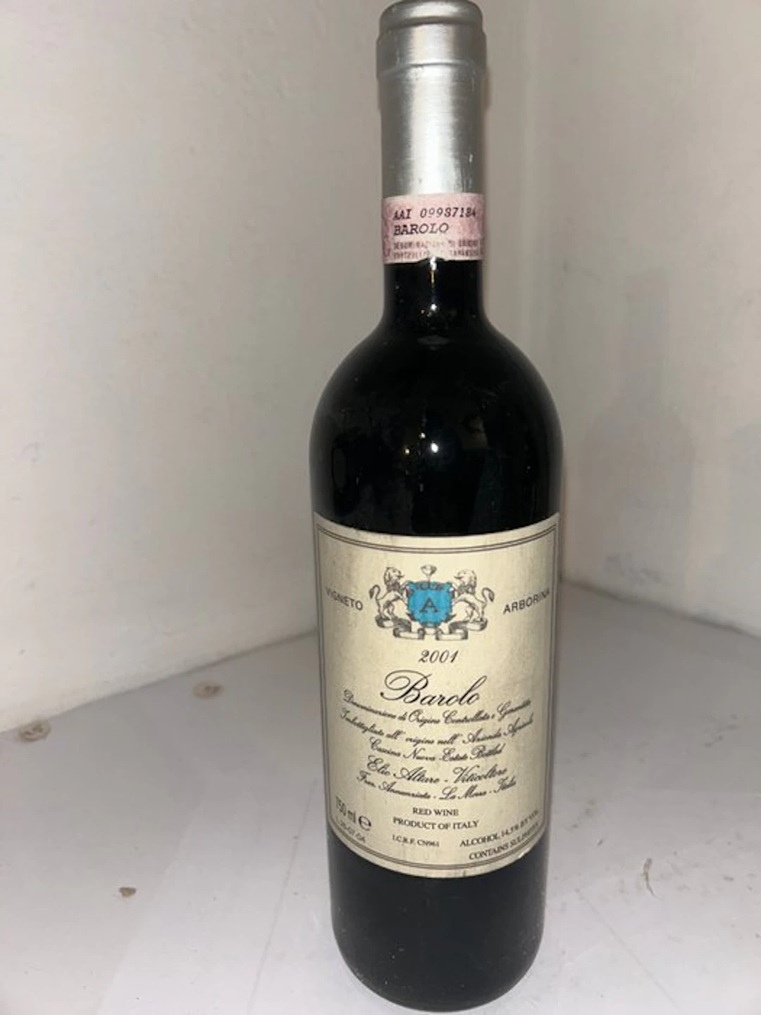 2001 Elio Altare, Vigna Arborina - Barolo - 1 Bottle (0.75L)