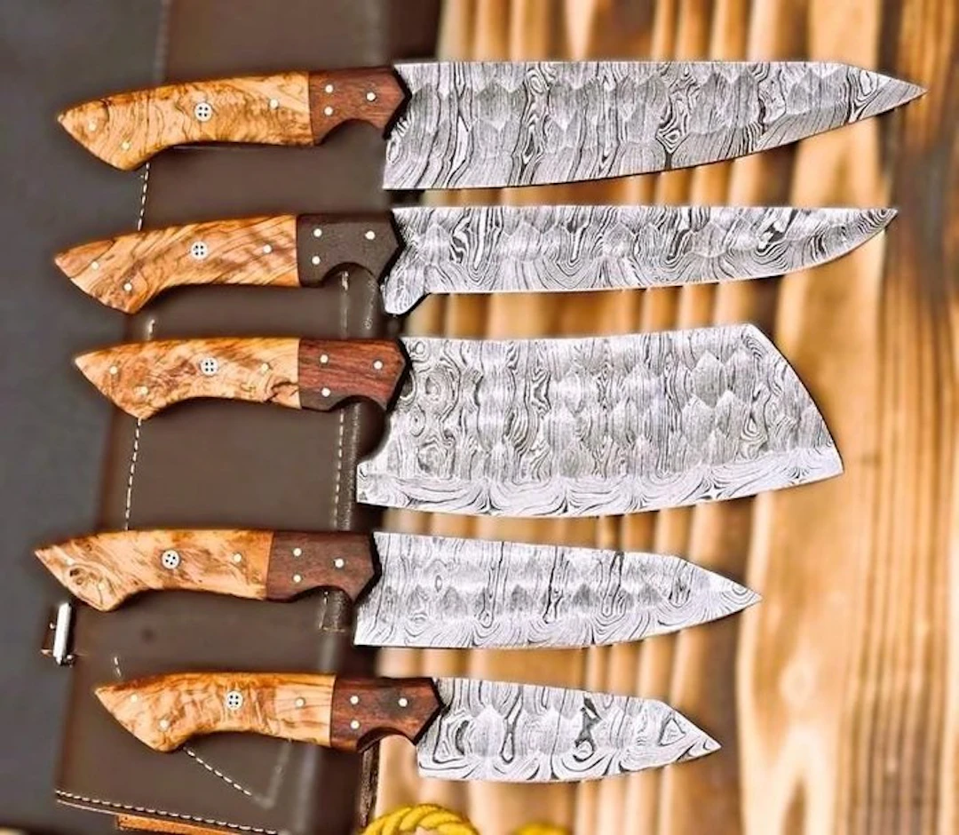 Highclasscrafts Handmade - Kitchen knife - Kitchen knife set - Steel