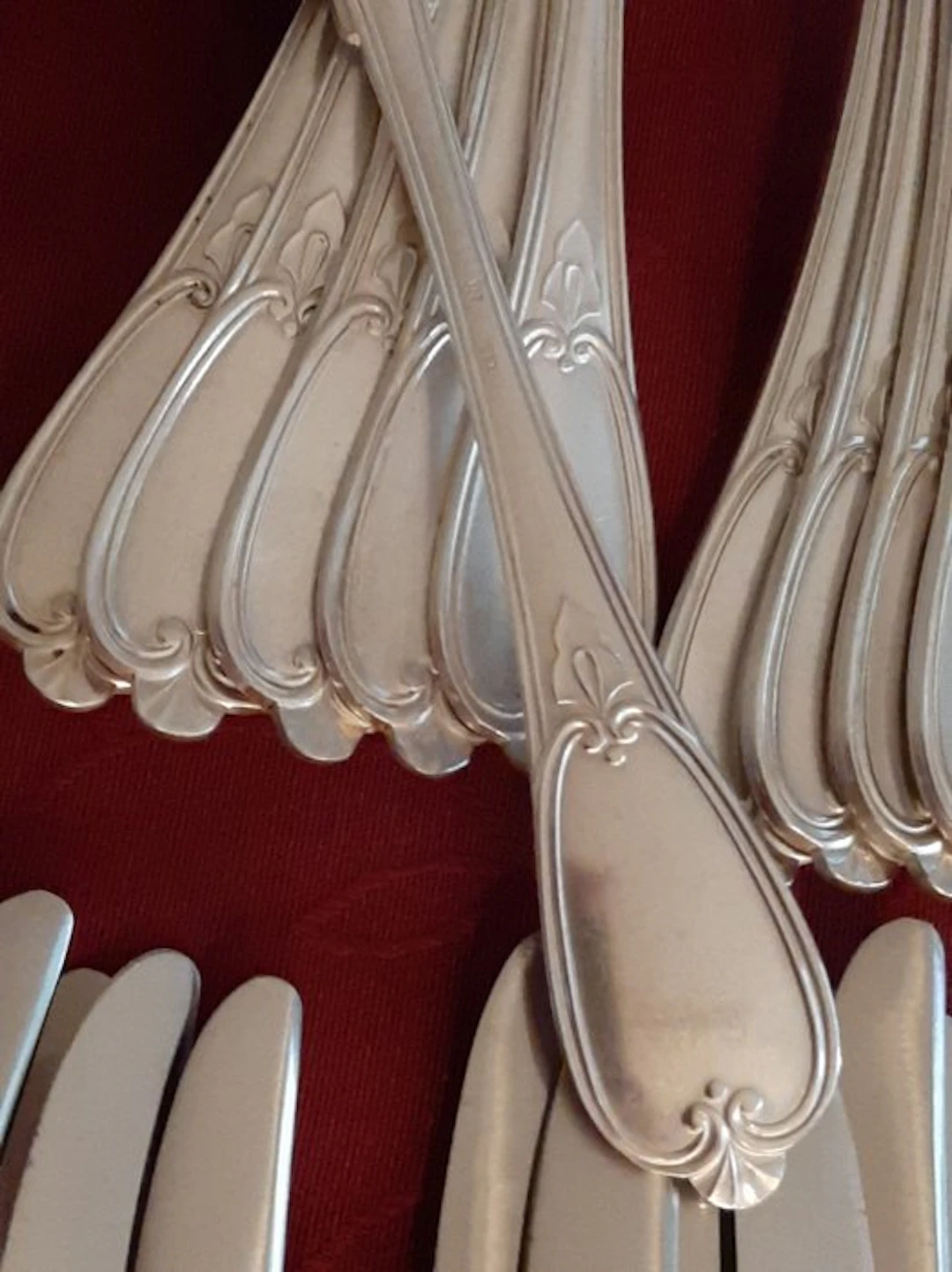 Cutlery set for 12 (67) - Silverplated