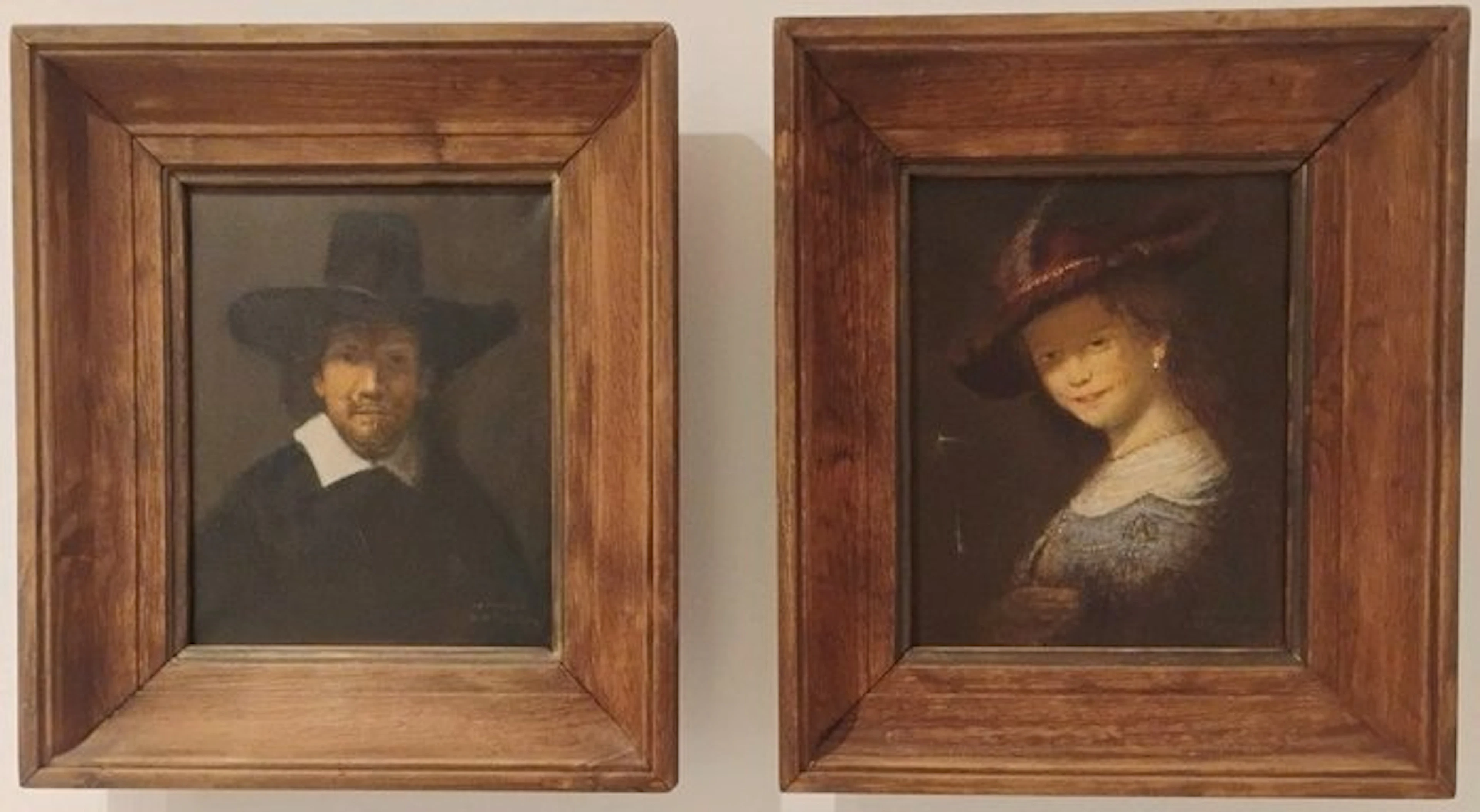 W. Mazanka (XX) - Jeremias de Decker and Saskia Van Uylenburgh