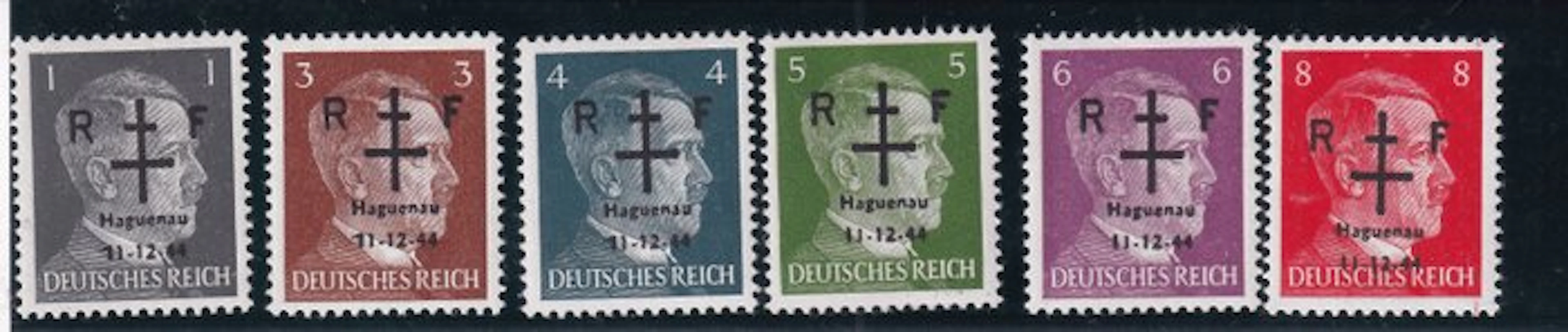 France - Liberation of Haguenau** – Series Nos