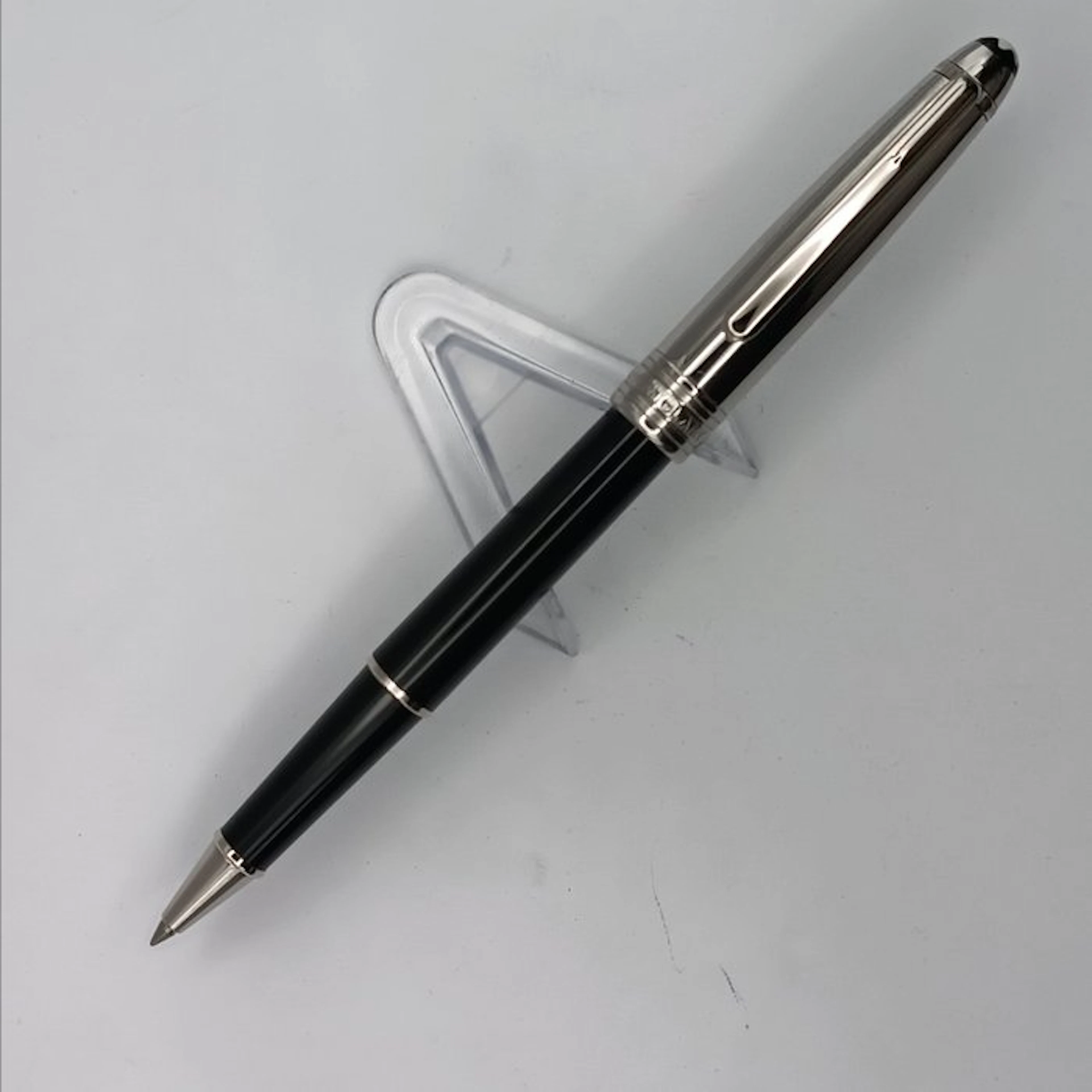 Montblanc - Meisterstück Solitaire Doué Stainless Steel Classique - Pen