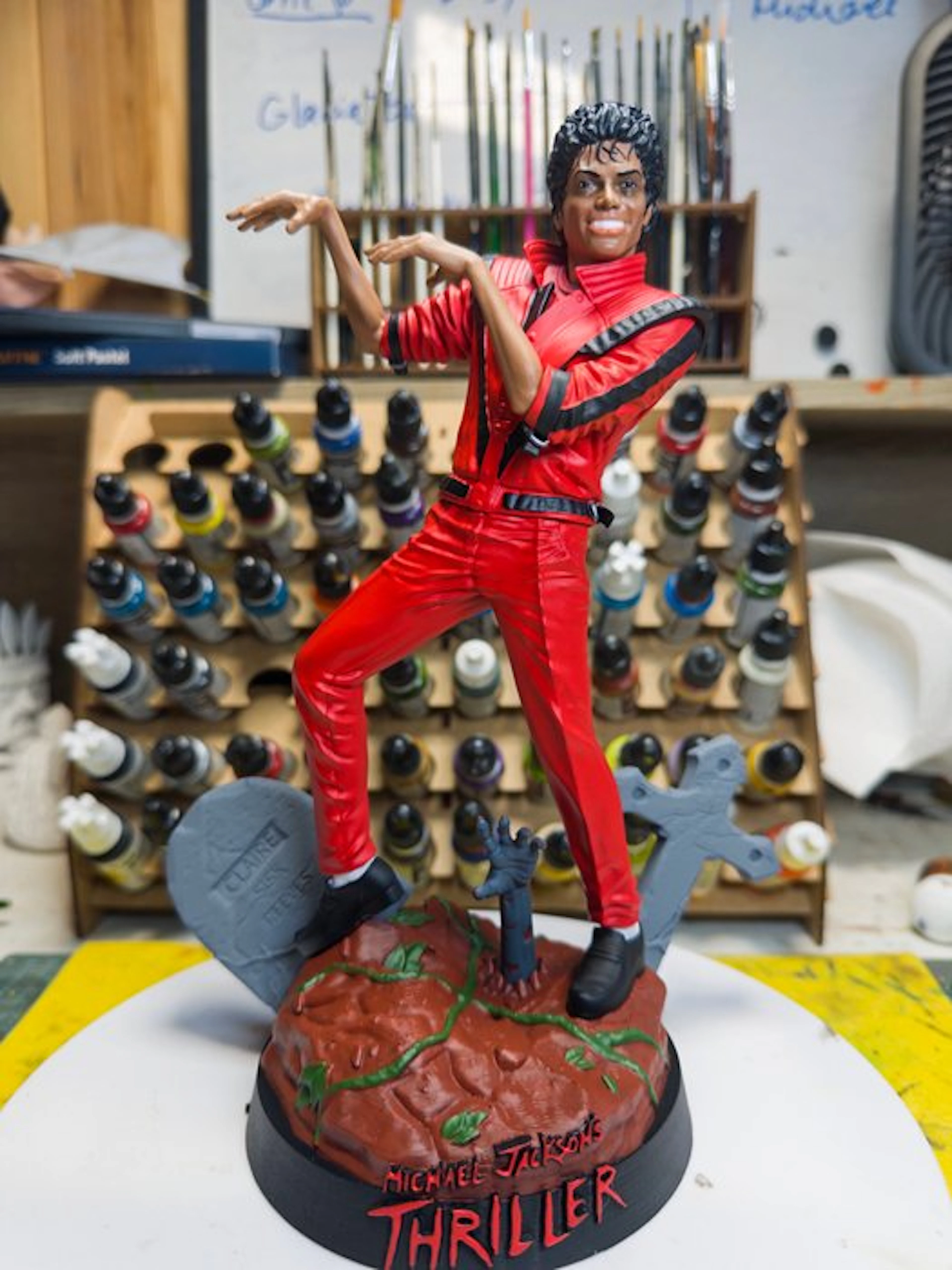 Iberia 3D - Michael Jackson – Thriller - hand-painted - Figure - Resin