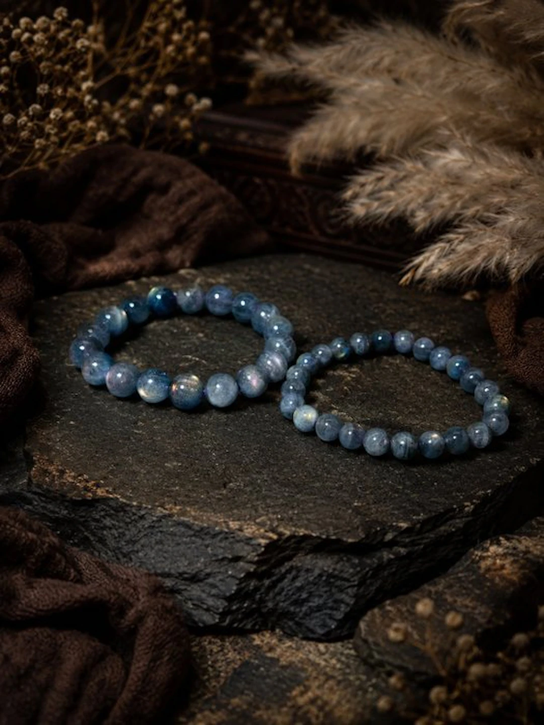 ***NO RESERVE*** Sunset Labradorite Bracelet Set – A Rare...