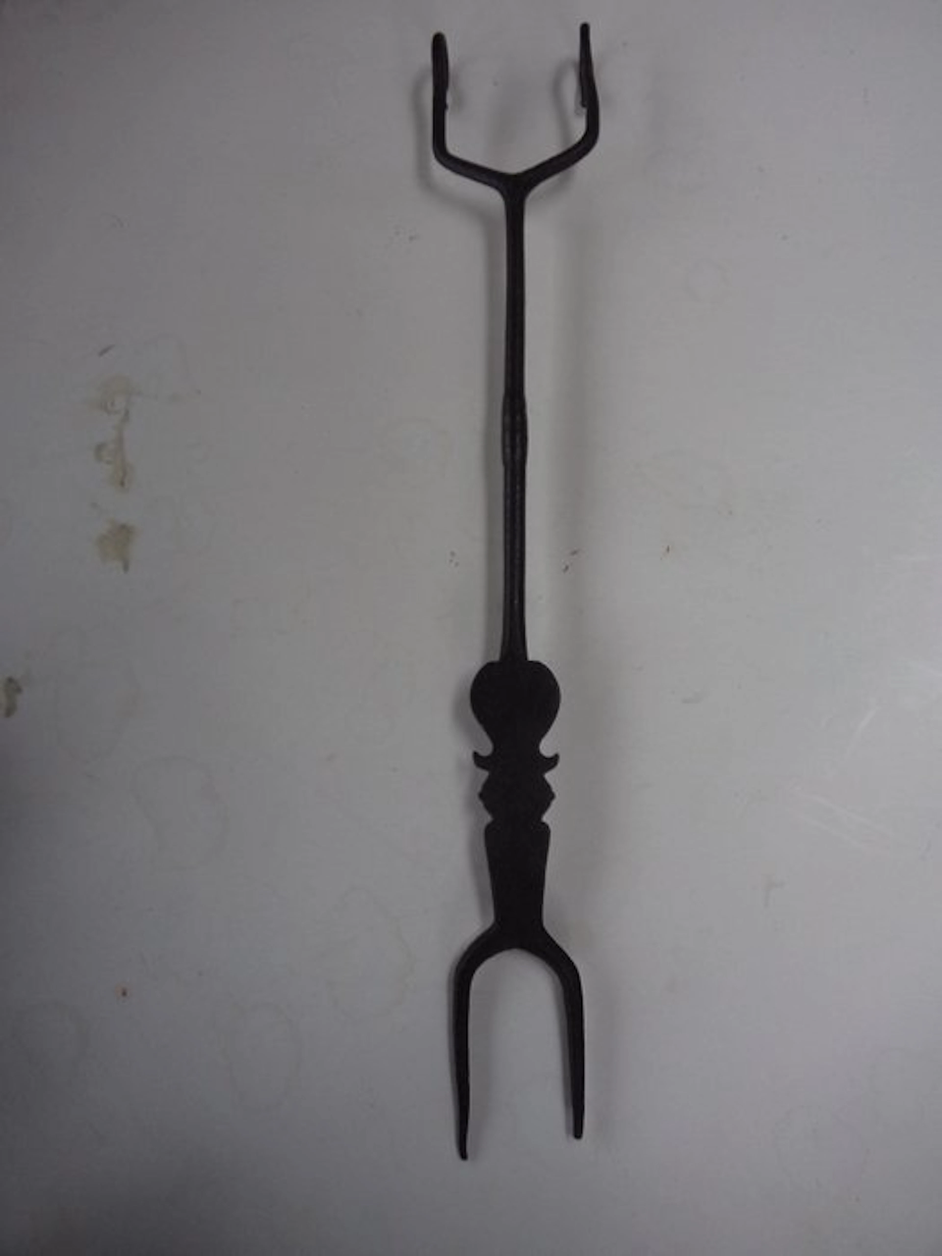 17e eeuwse ijzeren vleesvork - Fork - Wrought iron