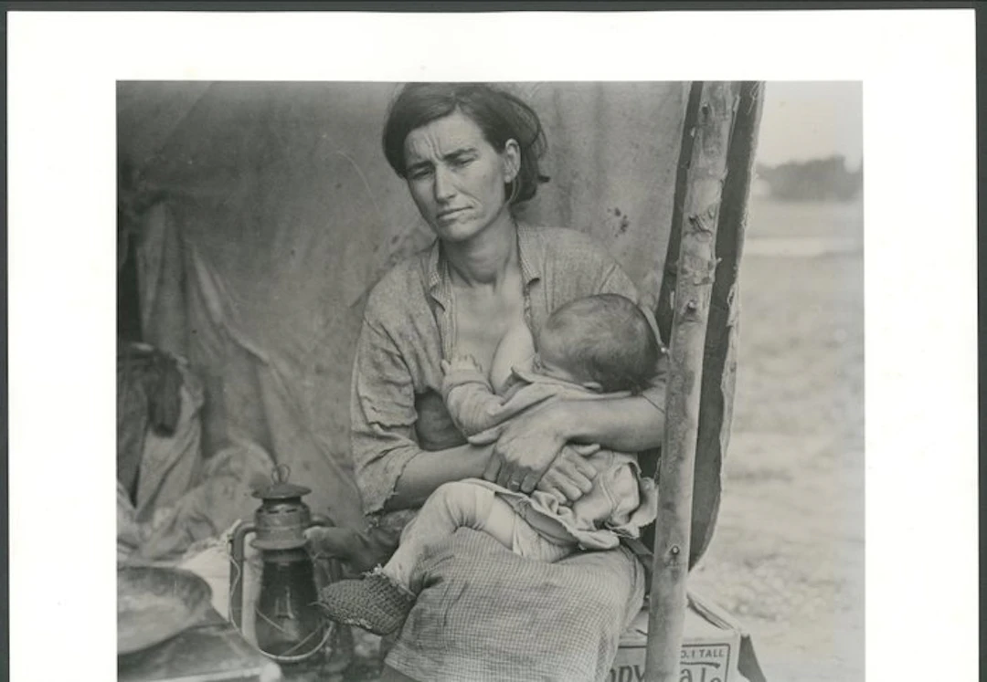 Dorothea Lange (1895–1965) - Migrant Mother, Nipomo, California