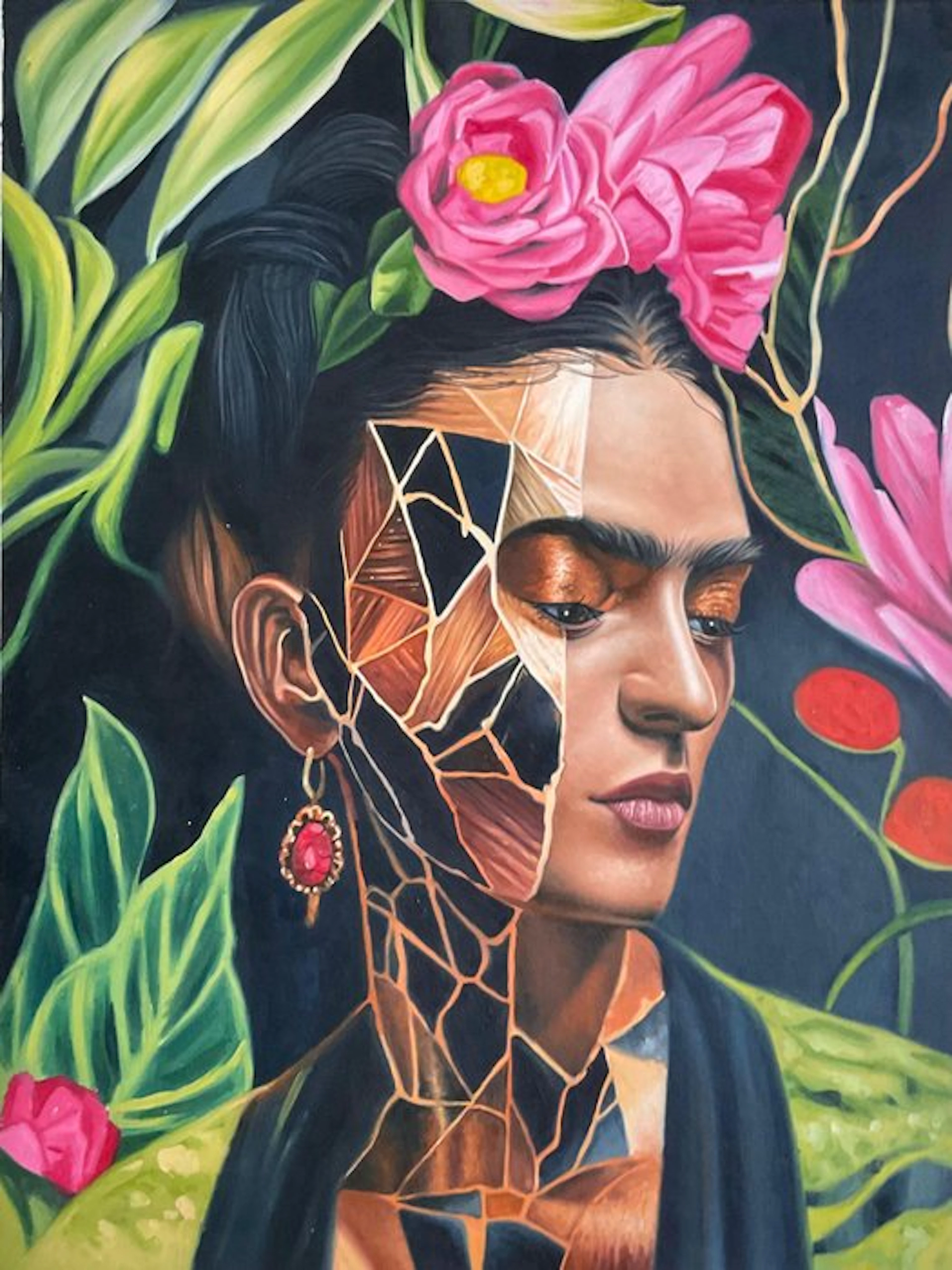 Yamila Machado Velázquez (XXI) - Frida: Florecer Roto