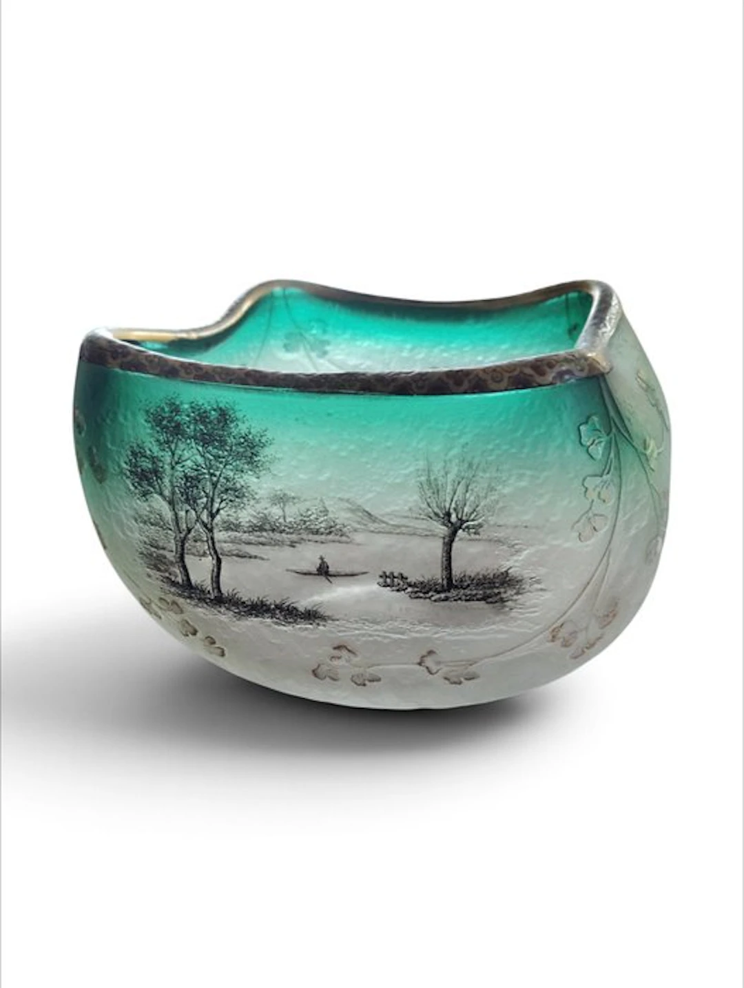 Daum Frères - Bowl - Glass - Art Nouveau
