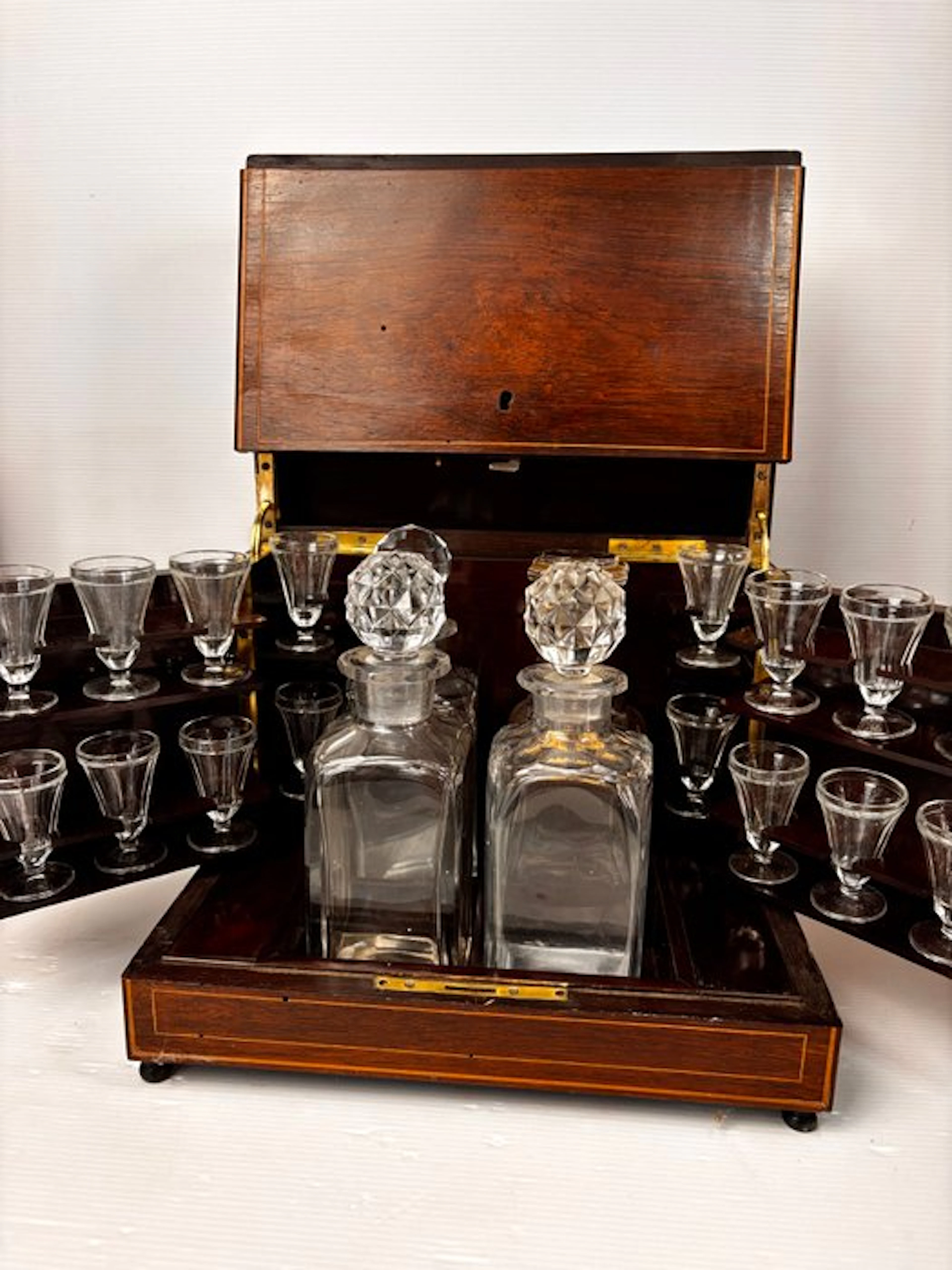 Liquor cabinet - Precious woods - NAPOLEON III