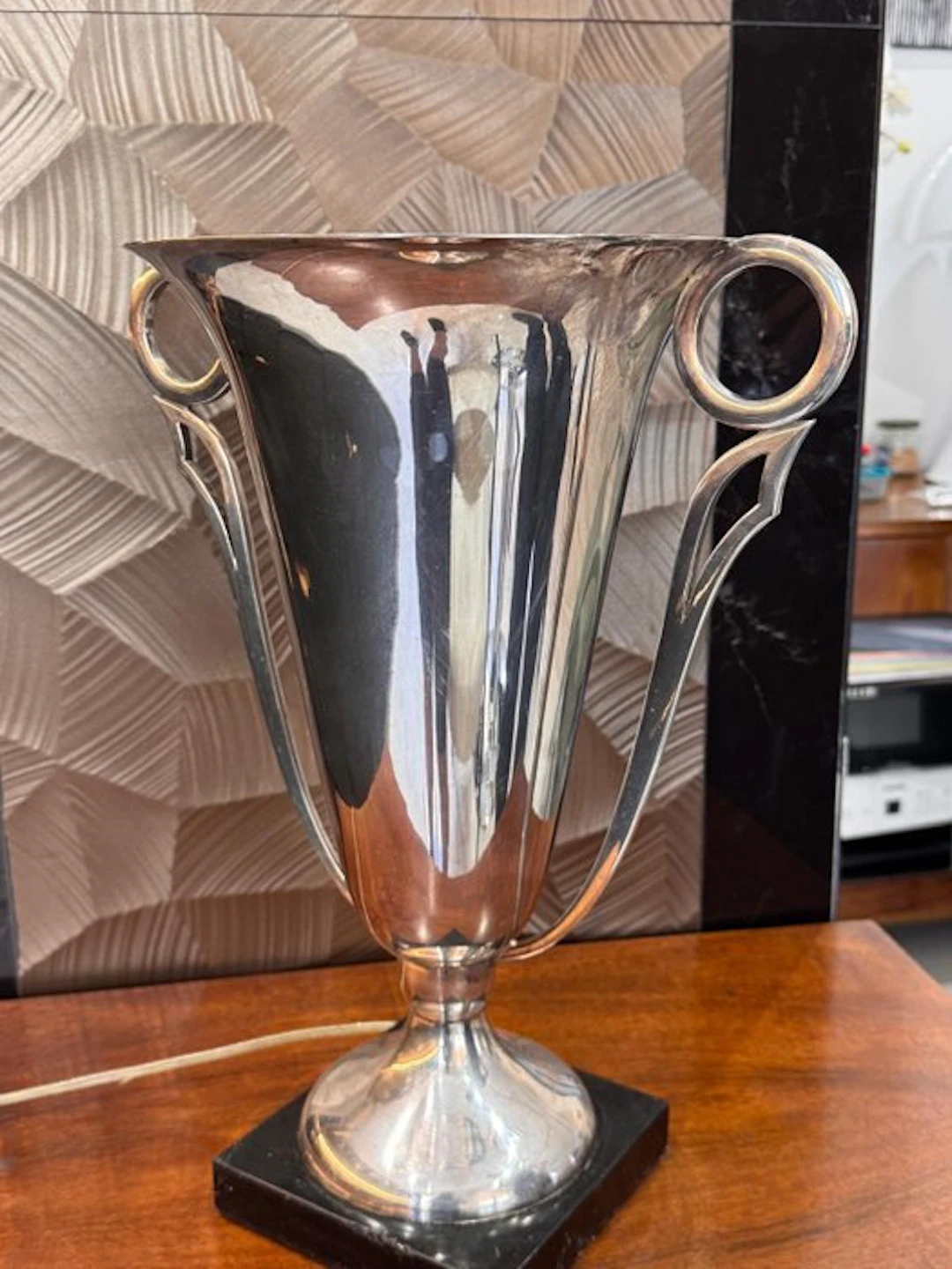 Lamp - Silverplated