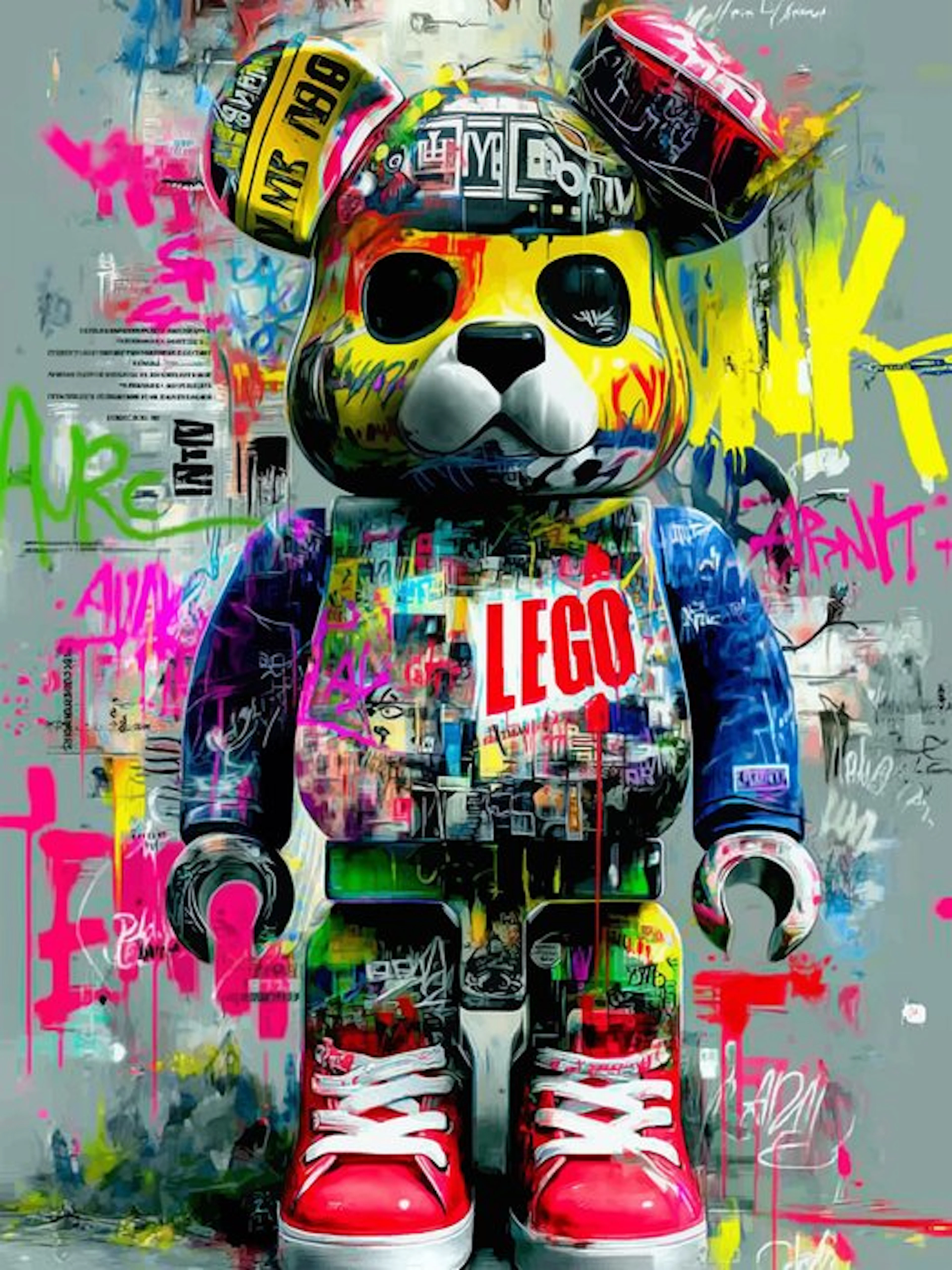 IPR Graph - El oso urbano. Bearbrick